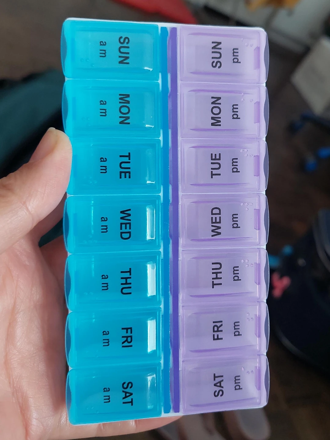 7-Day AM/PM Pill Organizer