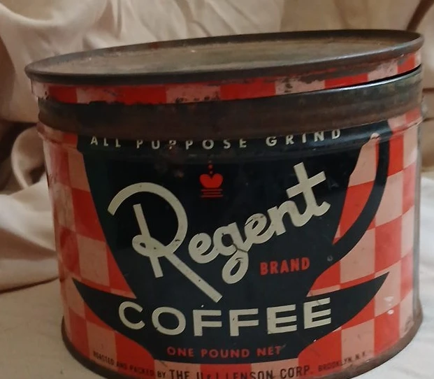 Regent Brand All Purpose Grind Coffee Tin