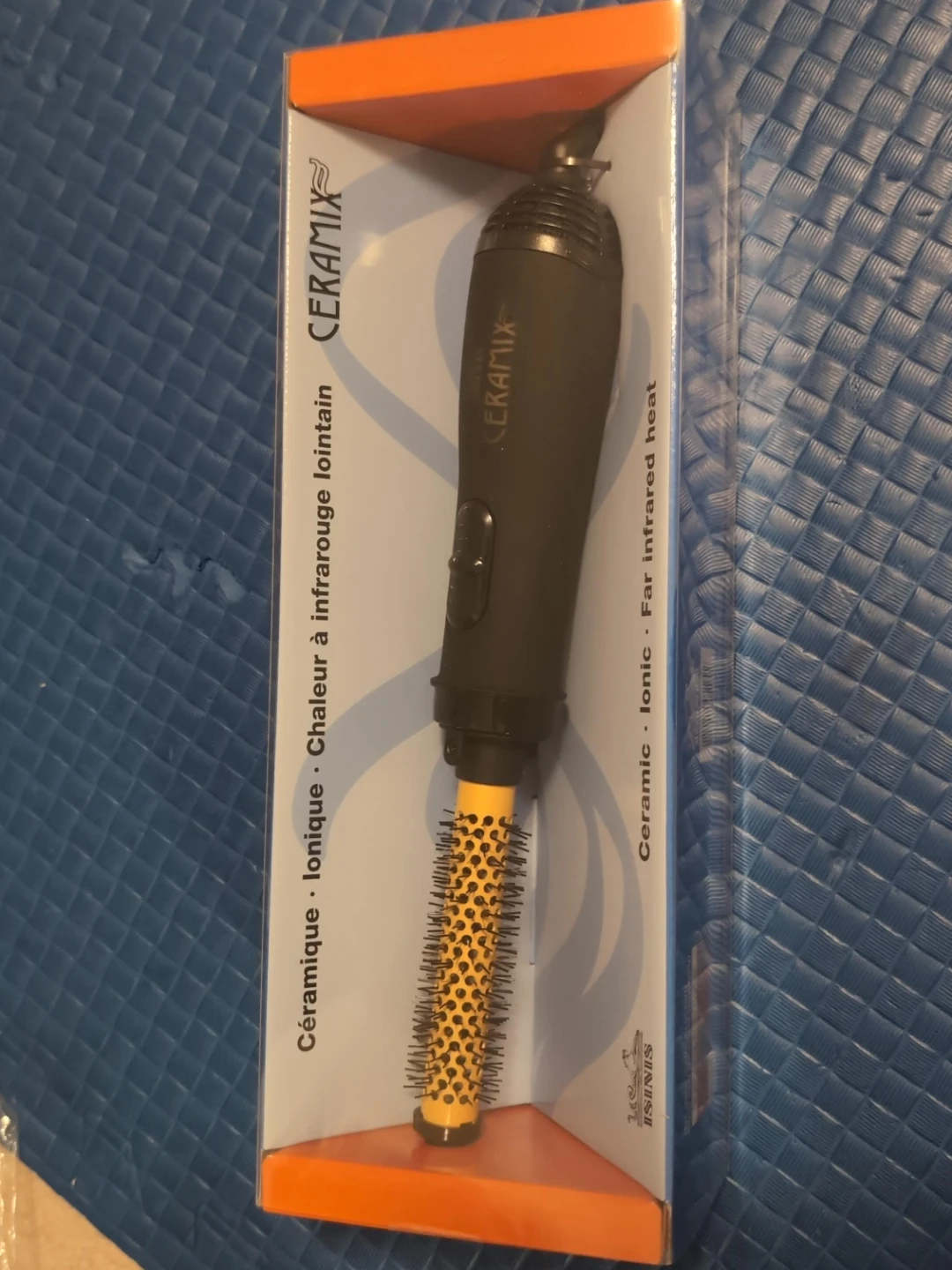 CERAMIX Ceramic Ionic Far Infrared Heat Hair Brush