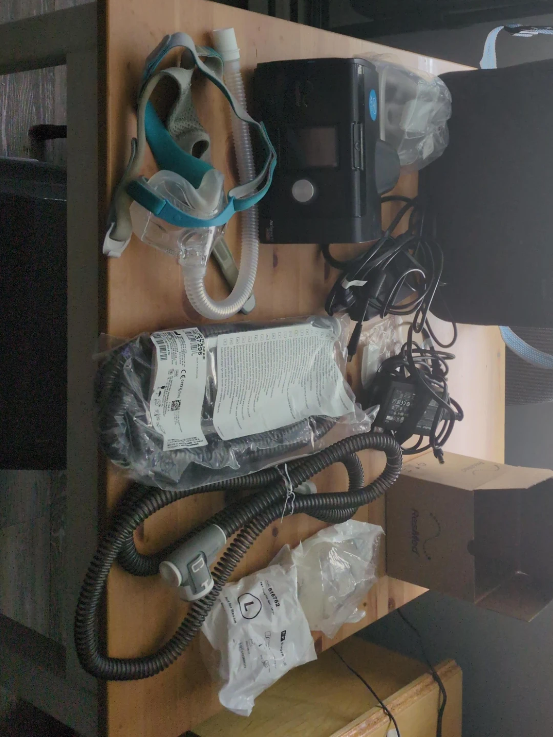 ResMed CPAP Machine with Mask and Accessories