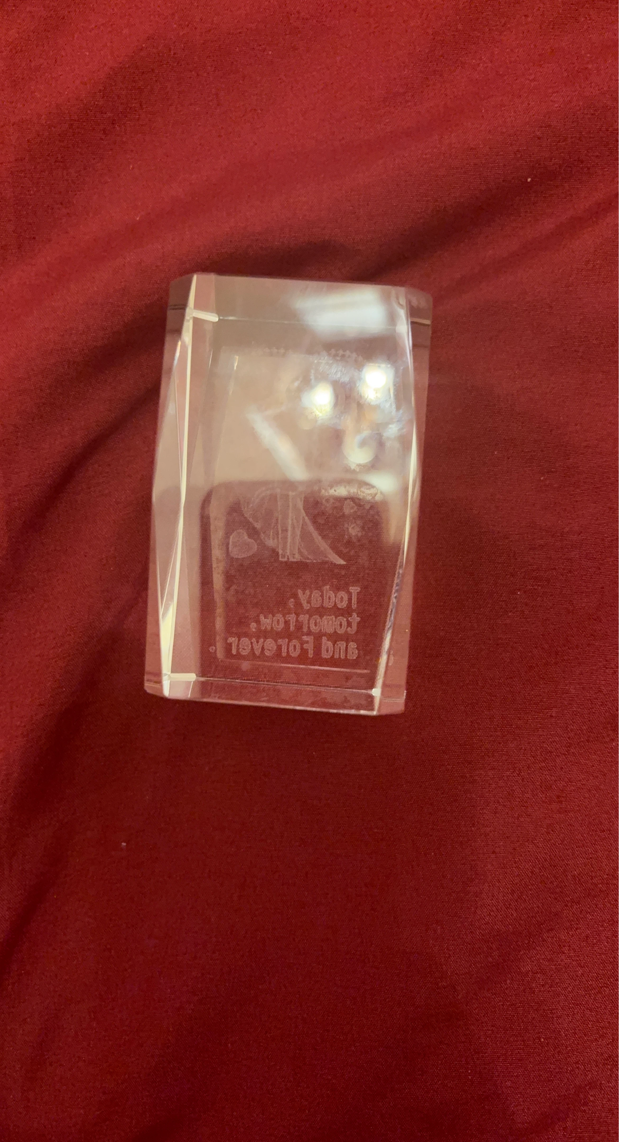 Crystal Paperweight