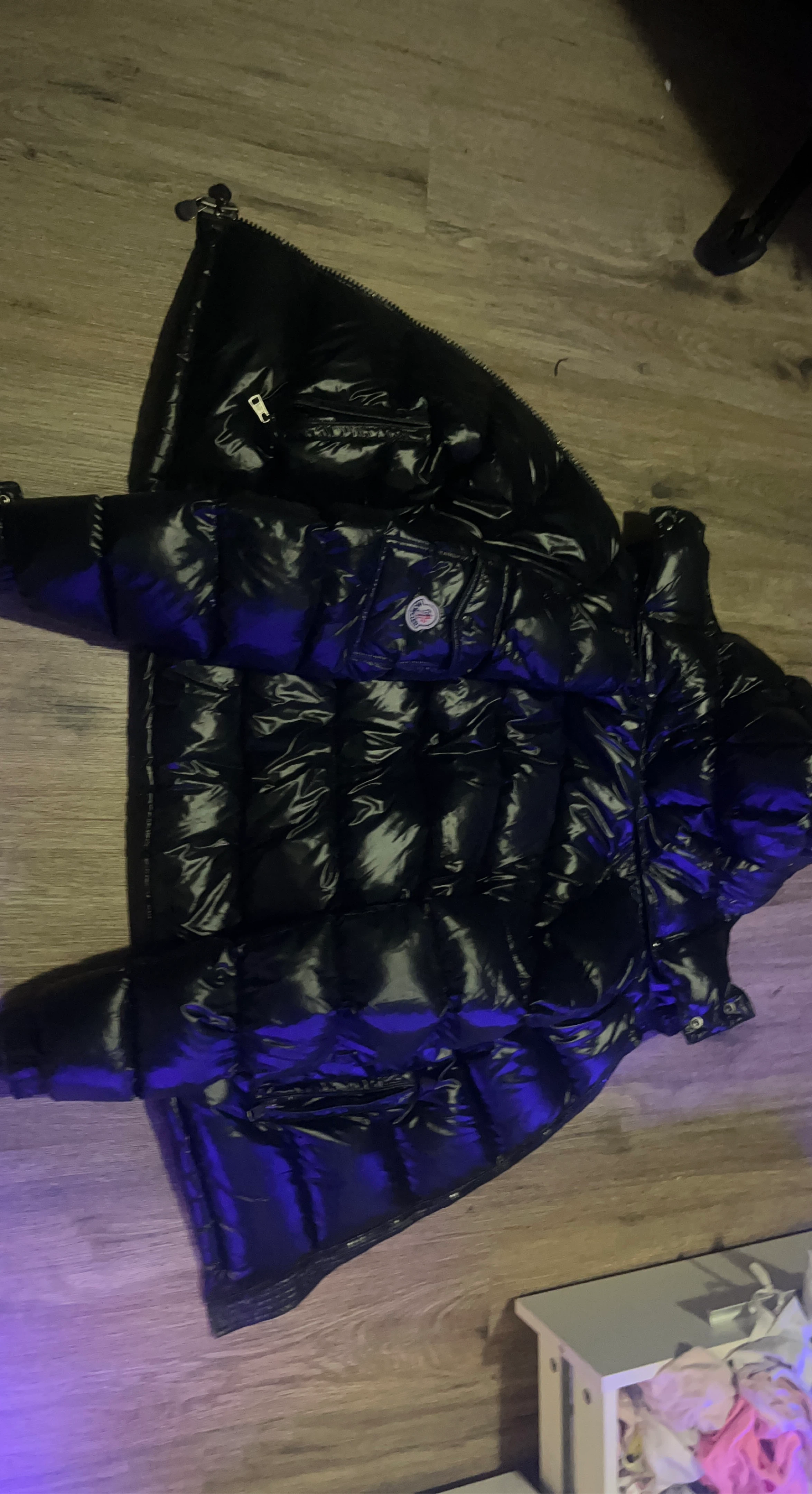 Moncler Black Puffer Jacket