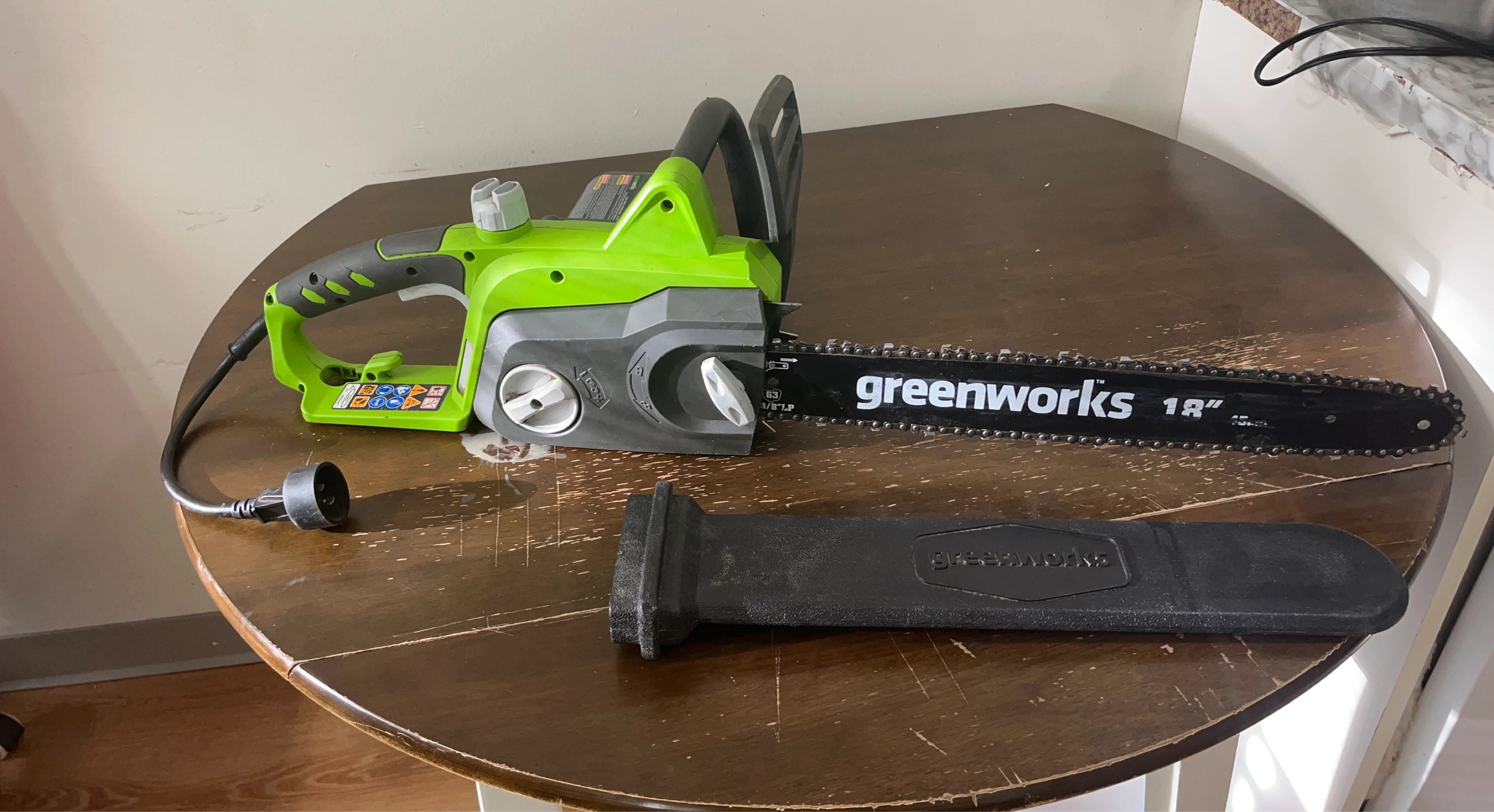 Greenworks 18" Electric Chainsaw