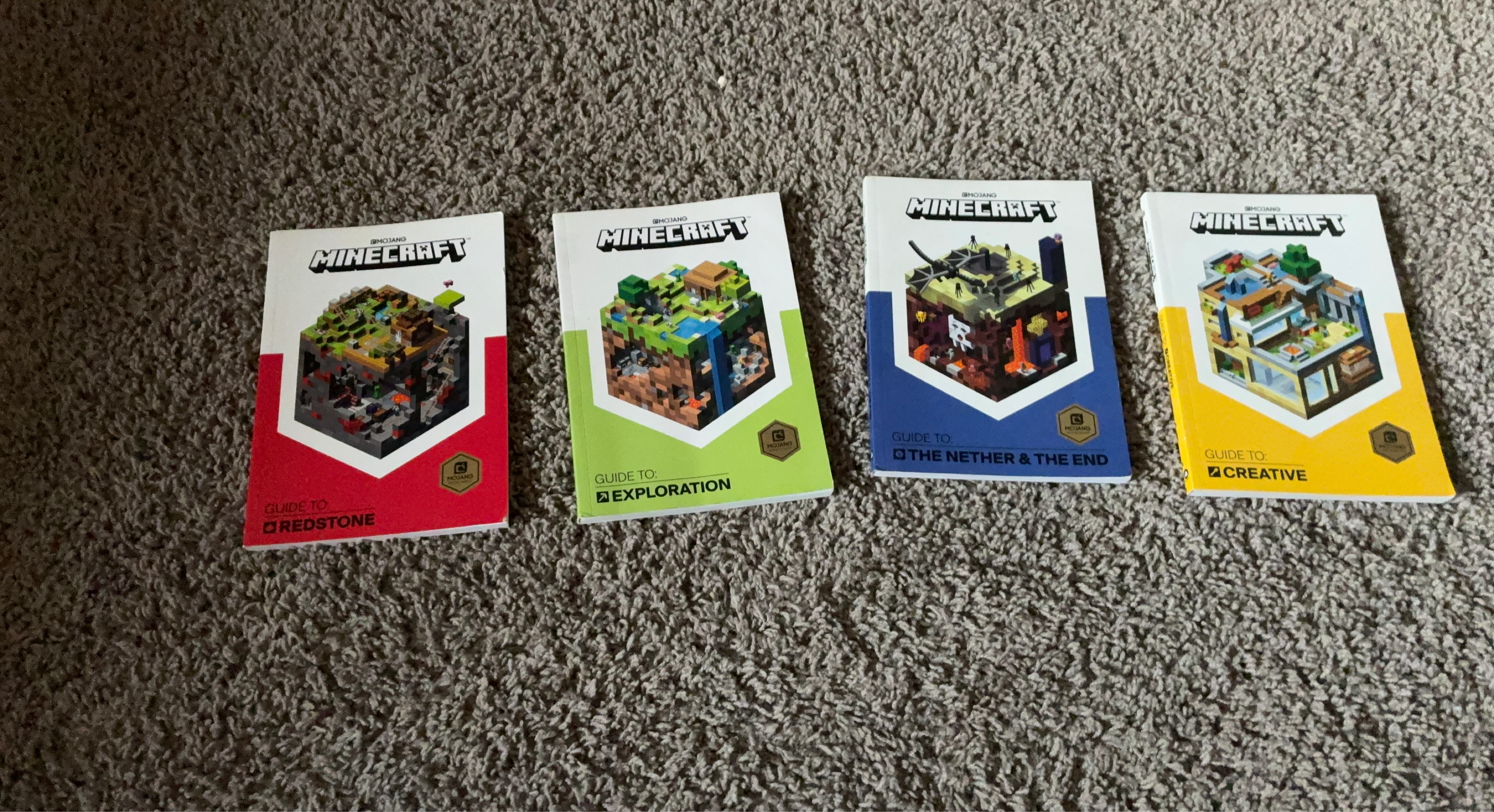 Minecraft Guide Books (Set of 4)