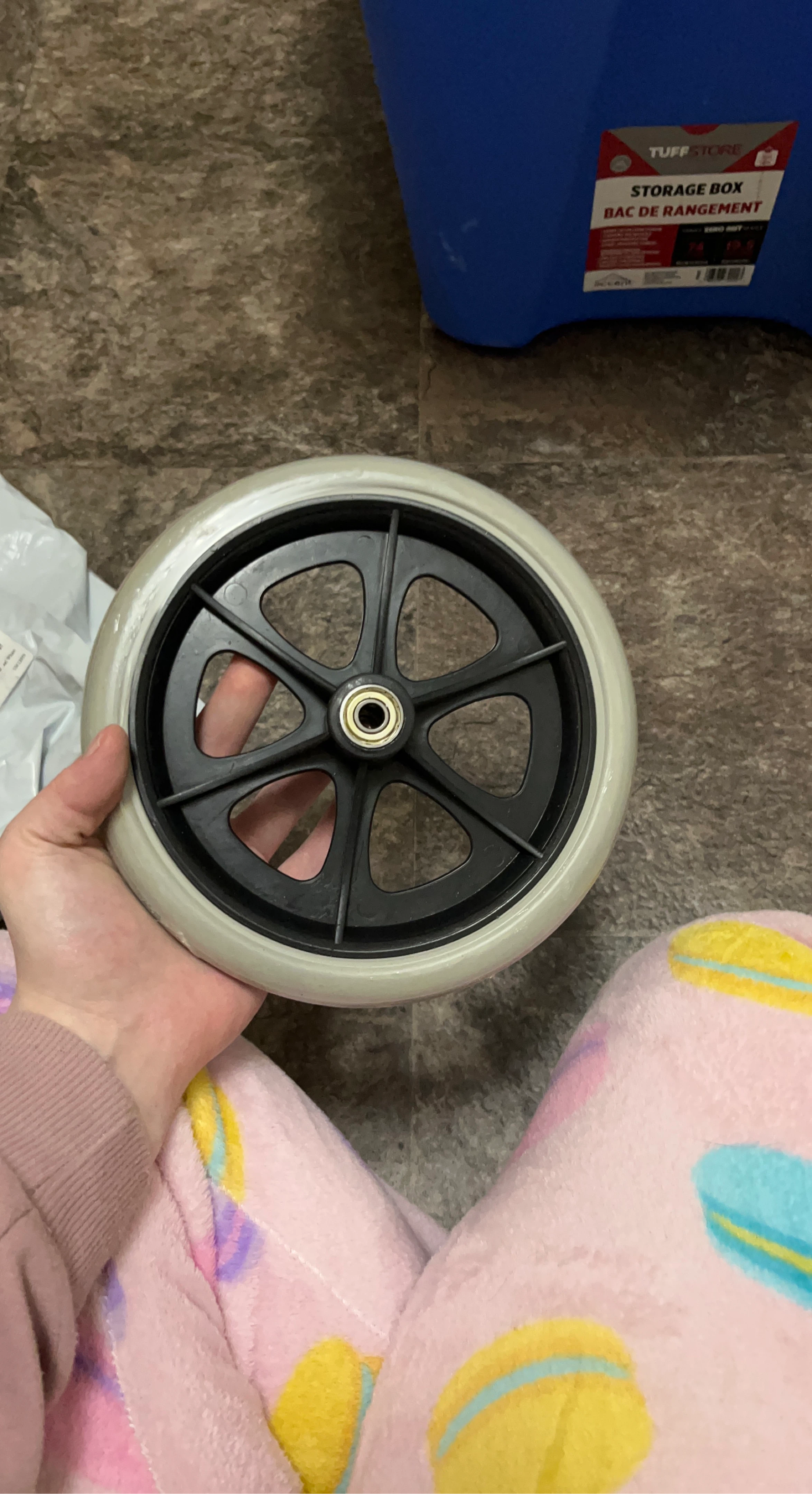 2 Replacement Wheels for Mobility Aid
