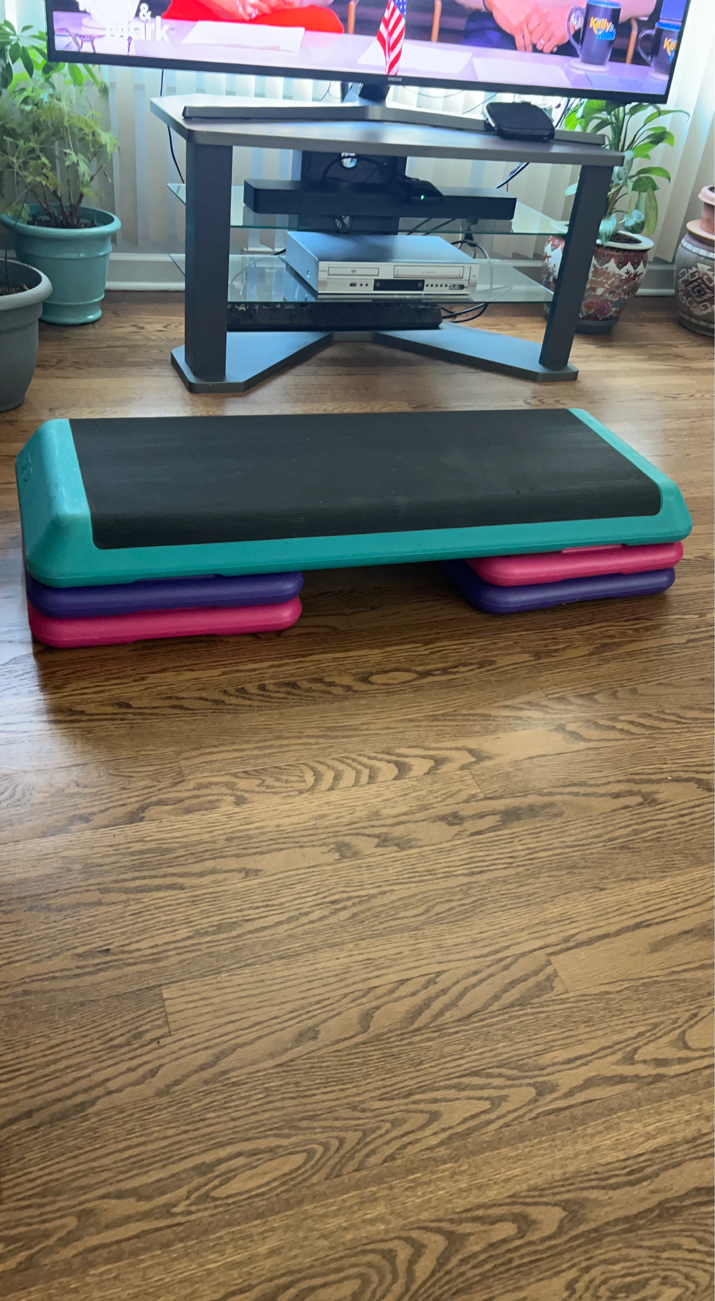 Aerobic Step Platform with Risers