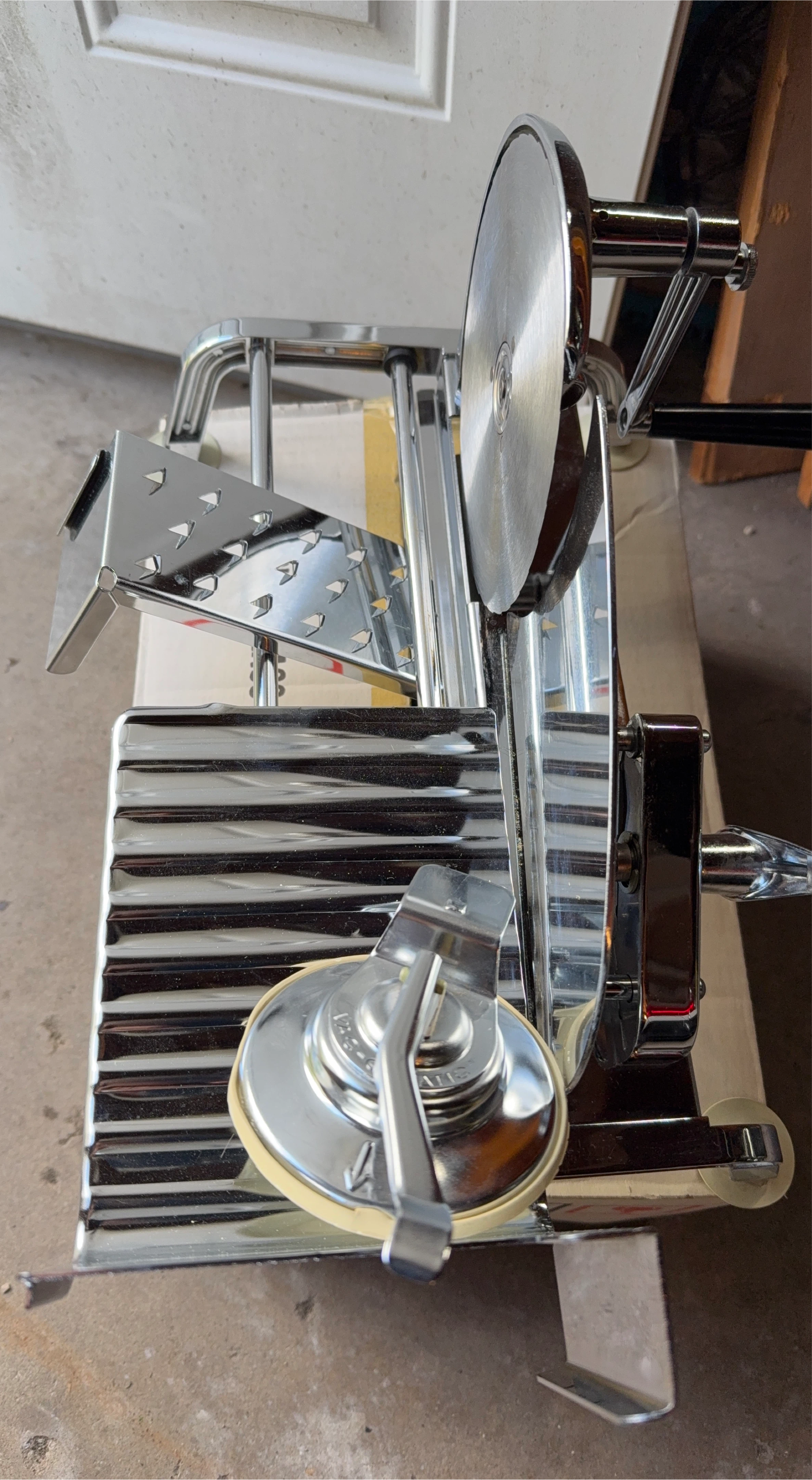 Chrome Manual Food Slicer