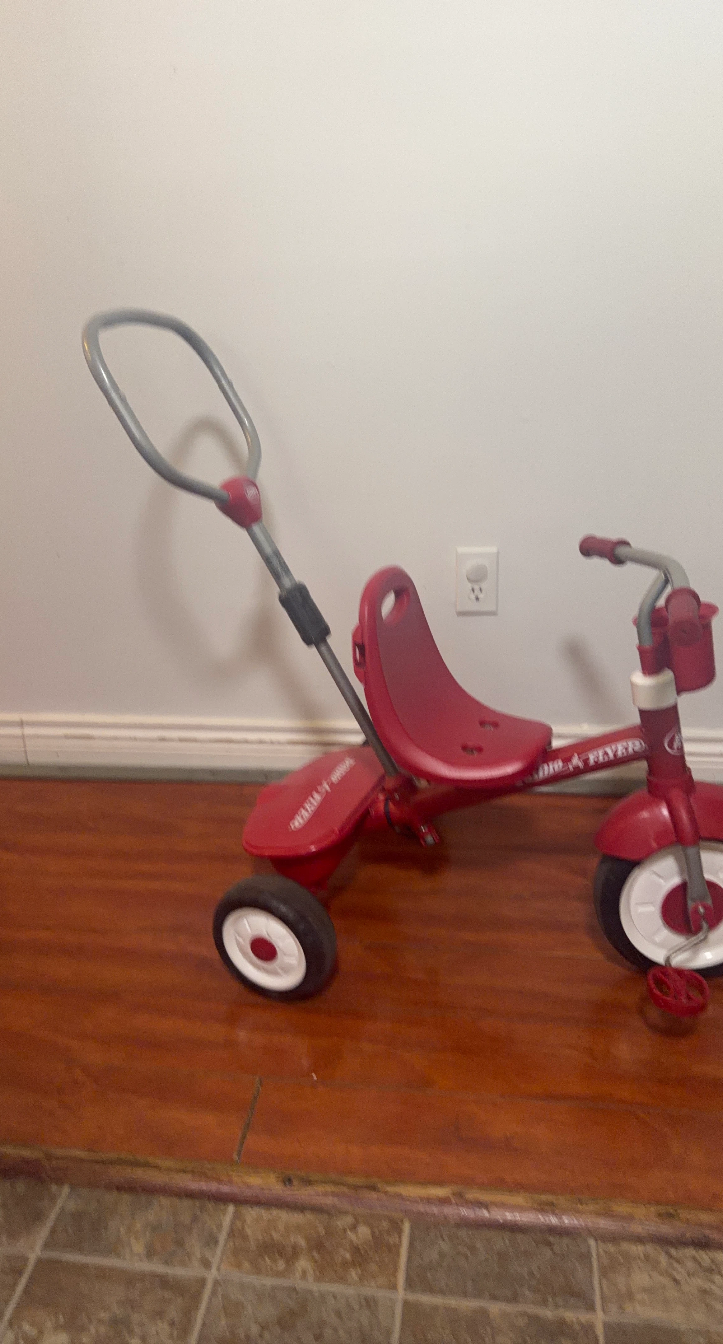 Radio Flyer Tricycle with Parent Handle