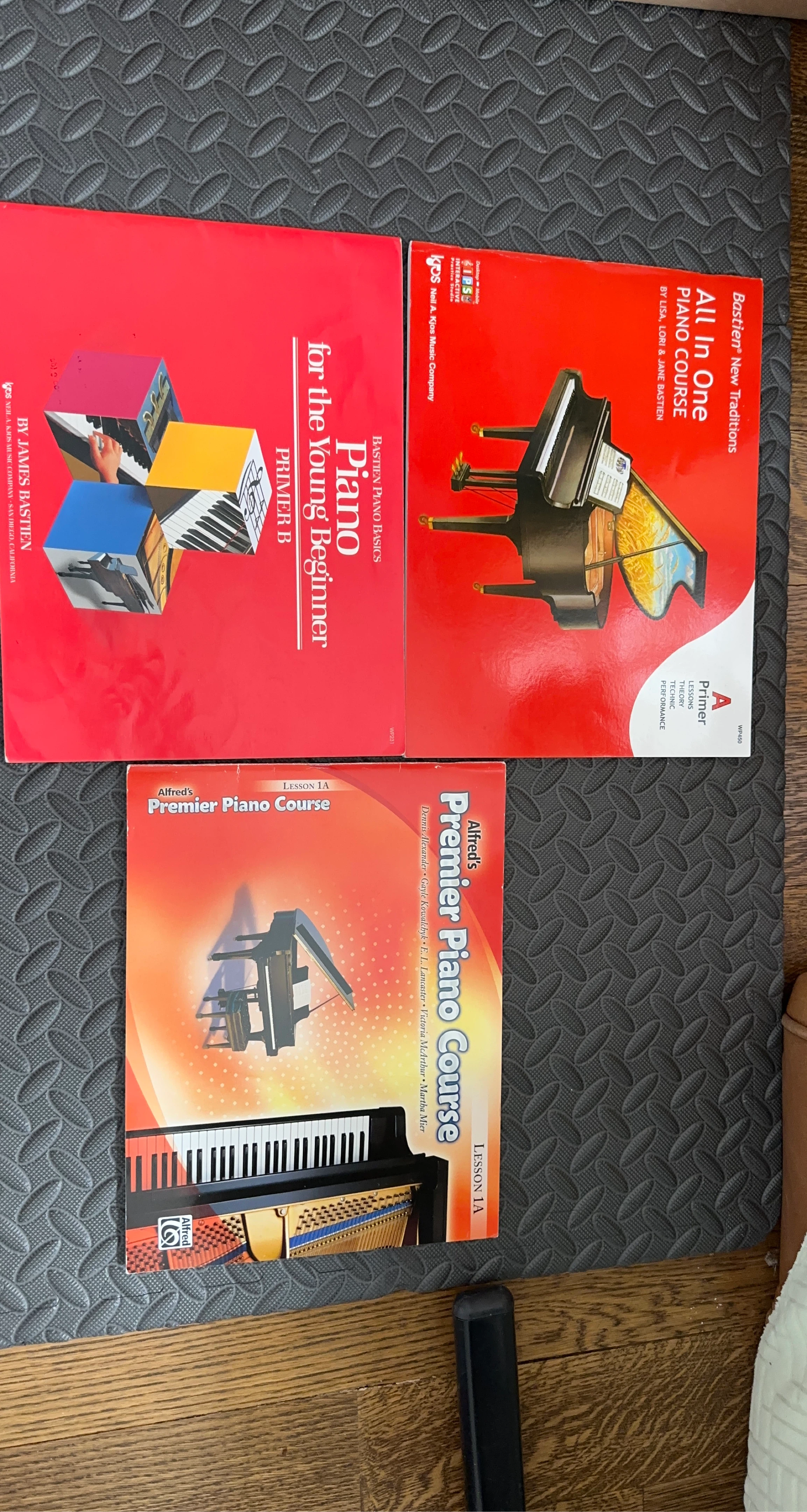Bastien Piano Course Books for Young Beginners
