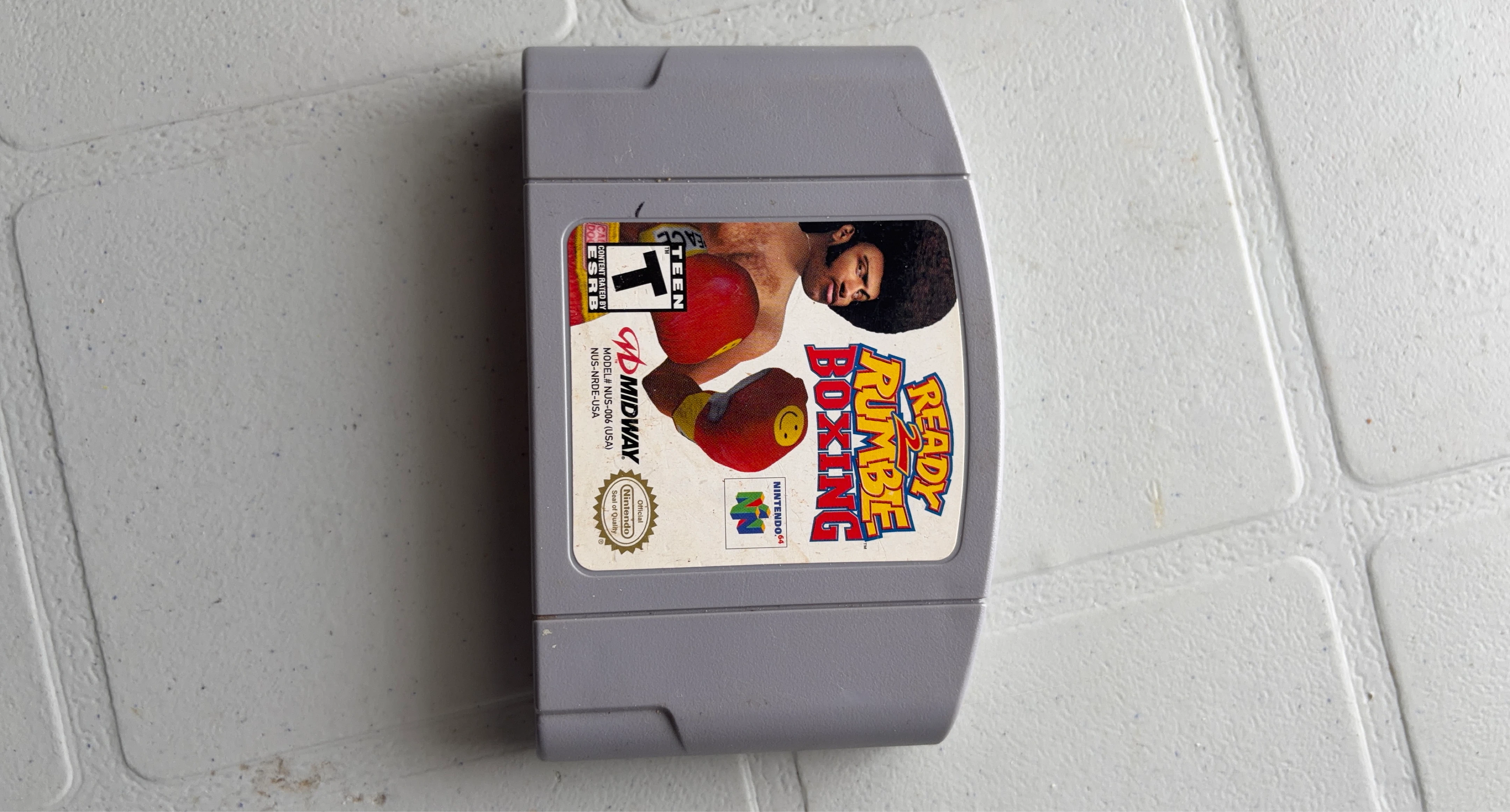 Ready 2 Rumble Boxing Nintendo 64 Game Cartridge