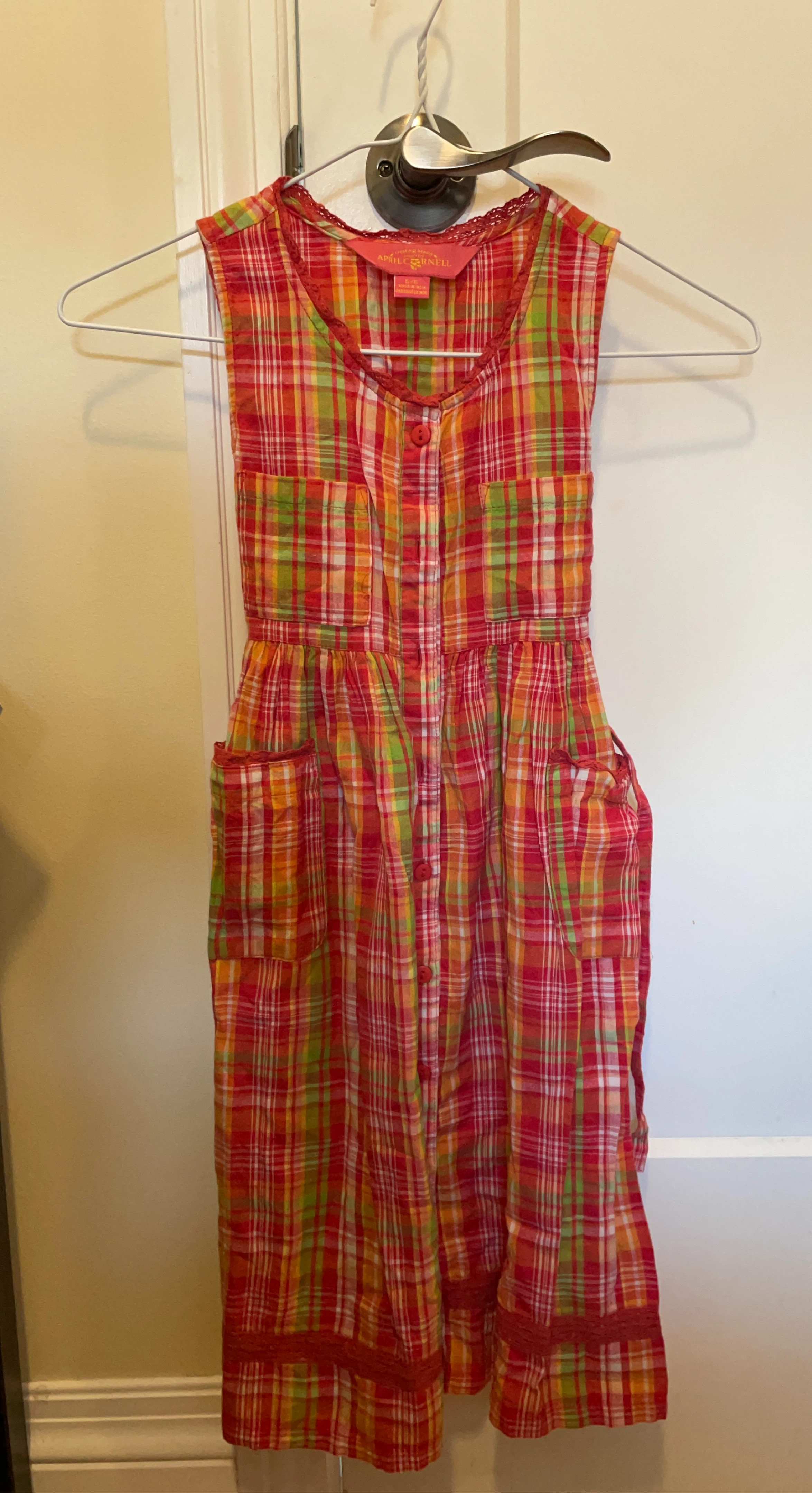 April Cornell Plaid Dress