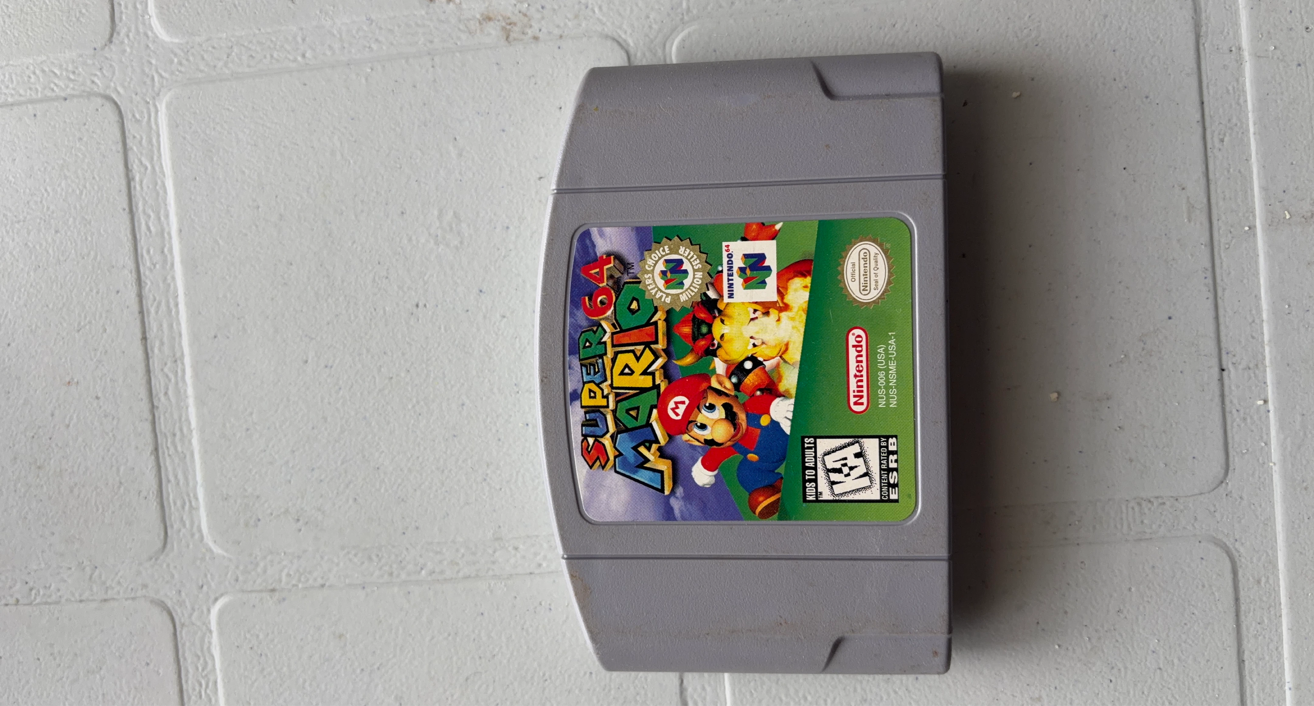 Super Mario 64 Nintendo 64 Game Cartridge