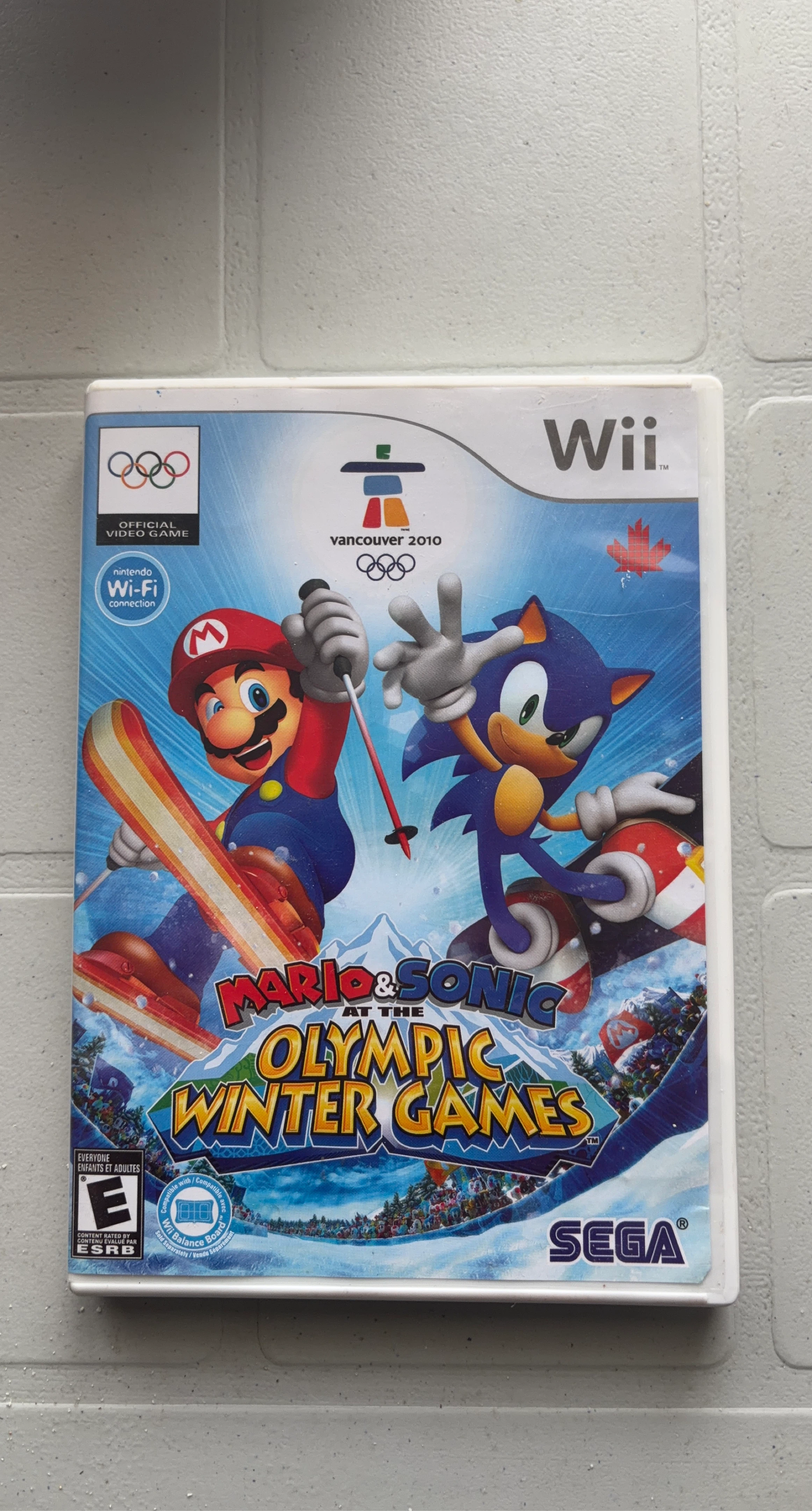 Mario & Sonic at the Olympic Winter Games Wii Game