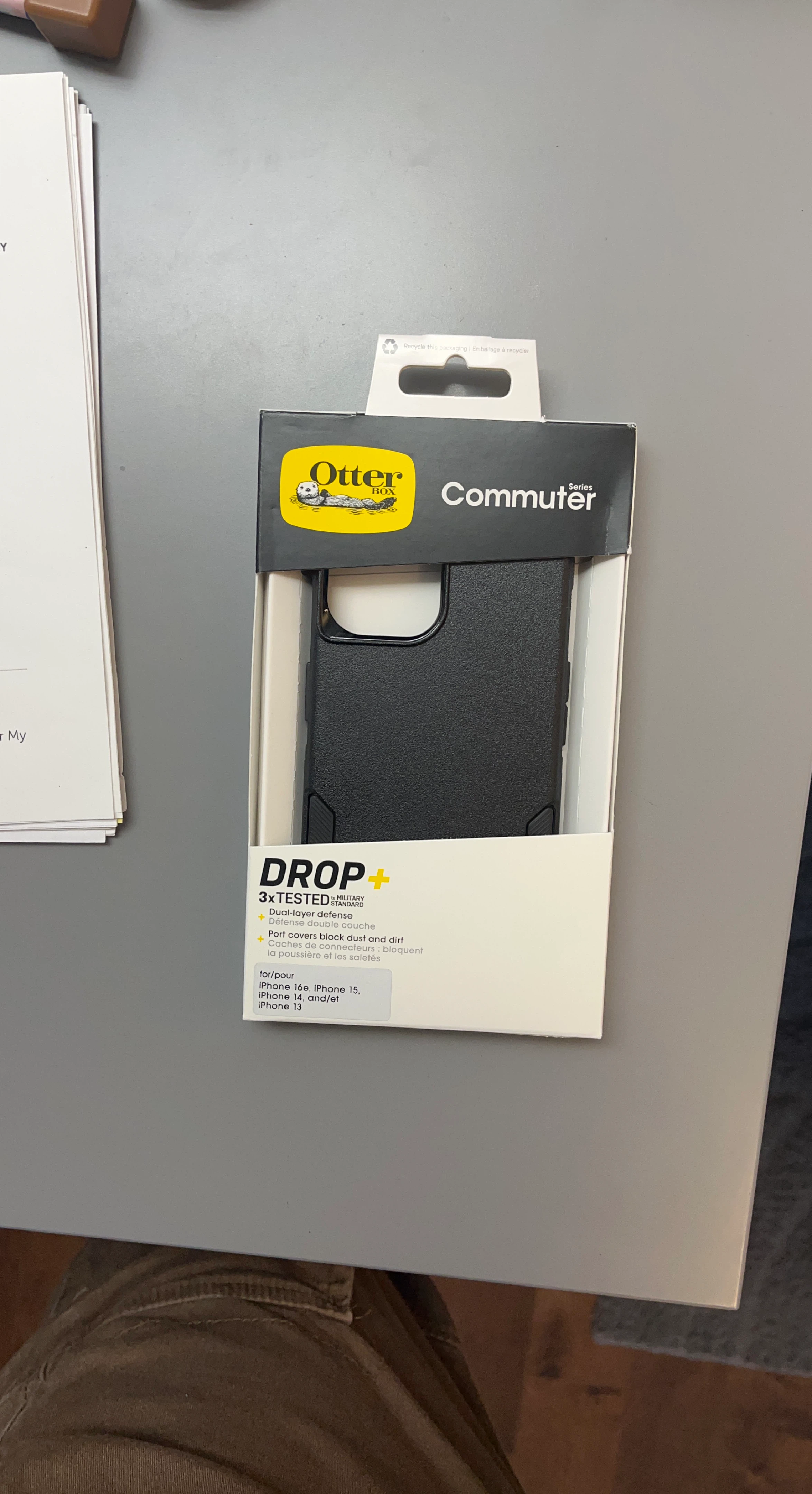 OtterBox Commuter Series Case for iPhone 16e,15,14,and 13