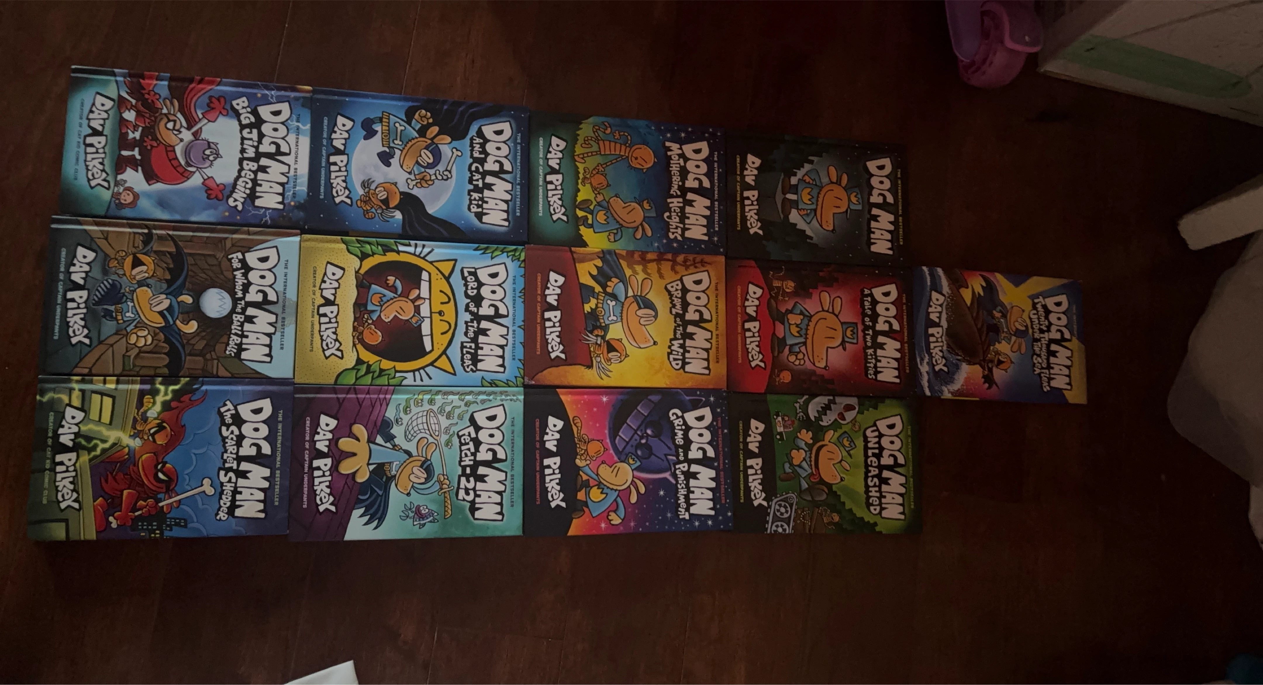 Dog Man Book Series by Dav Pilkey - Complete Set