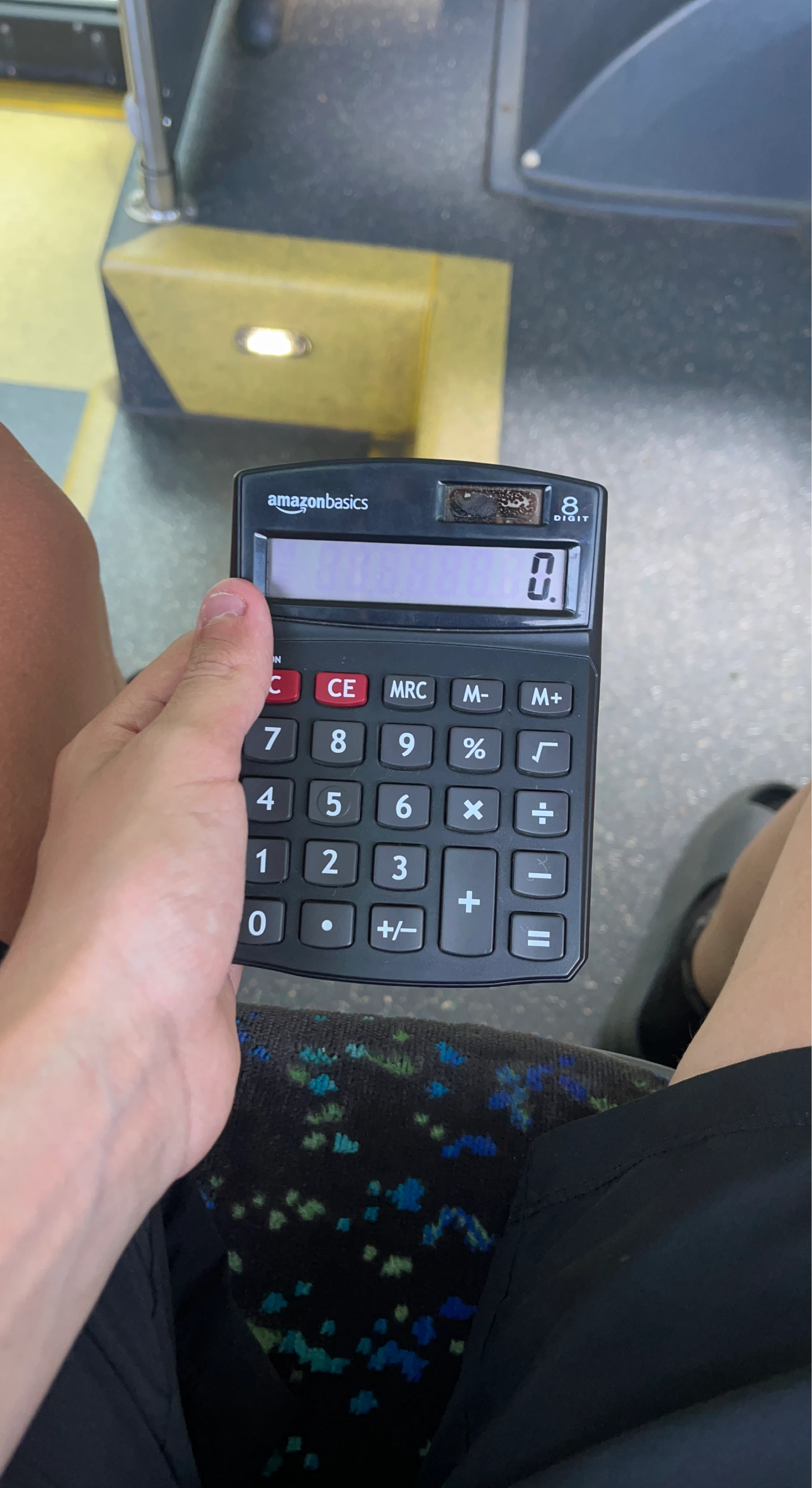 Amazon Basics 8-Digit Calculator
