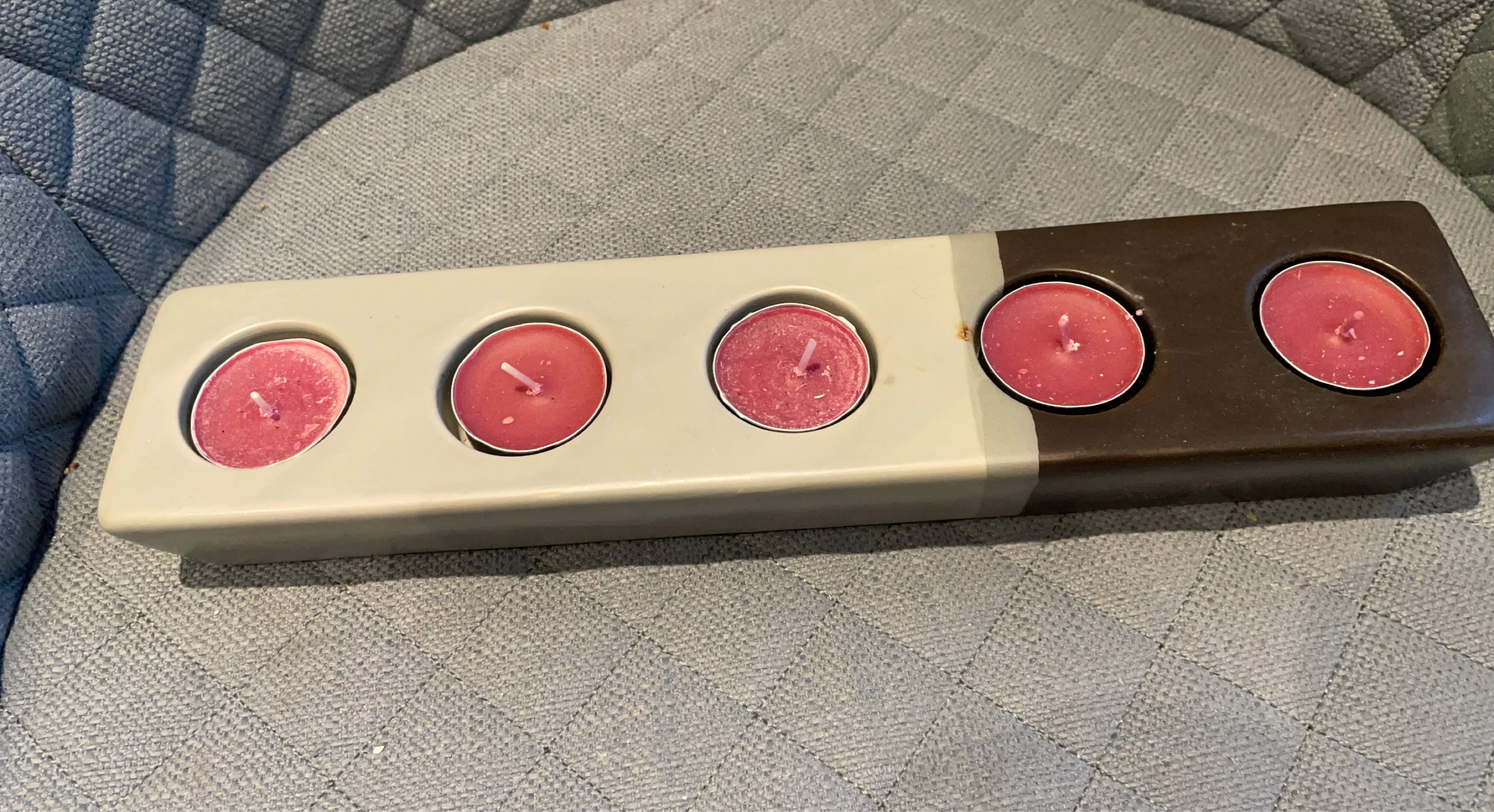 Four-Tea Light Candle Holder