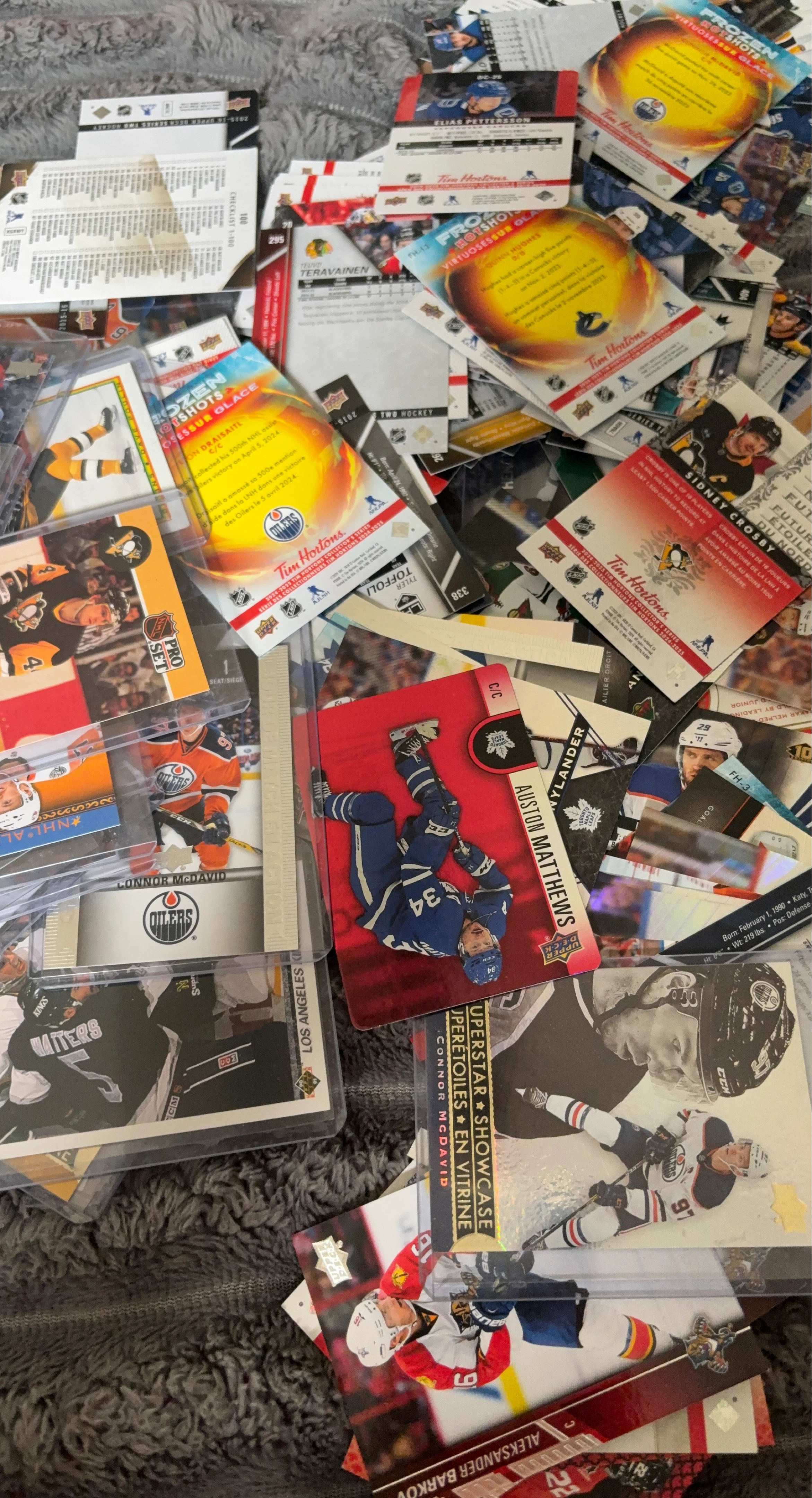 Tim Hortons NHL Hockey Cards Collection