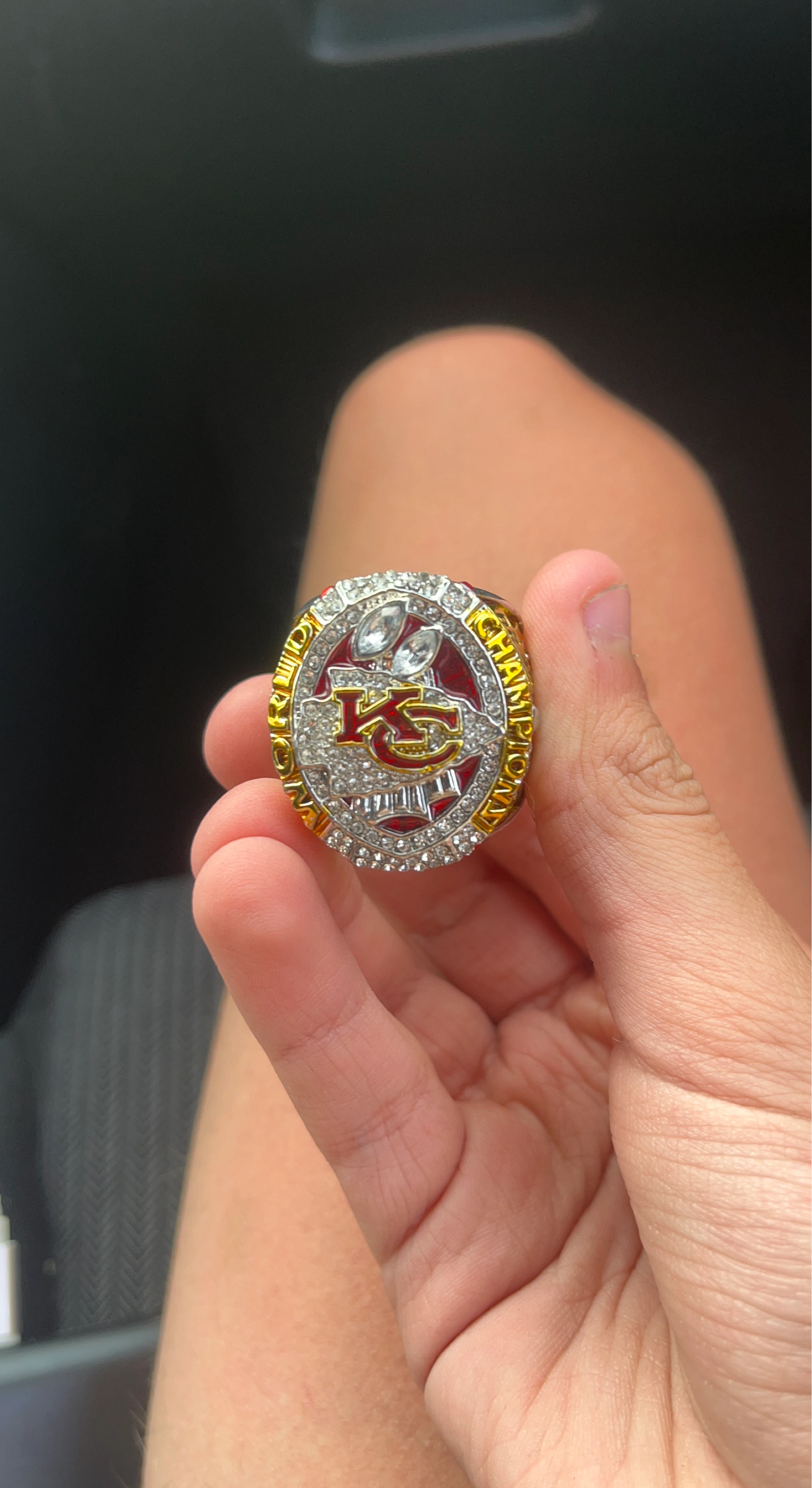 Kansas City Chiefs Super Bowl Championship Ring