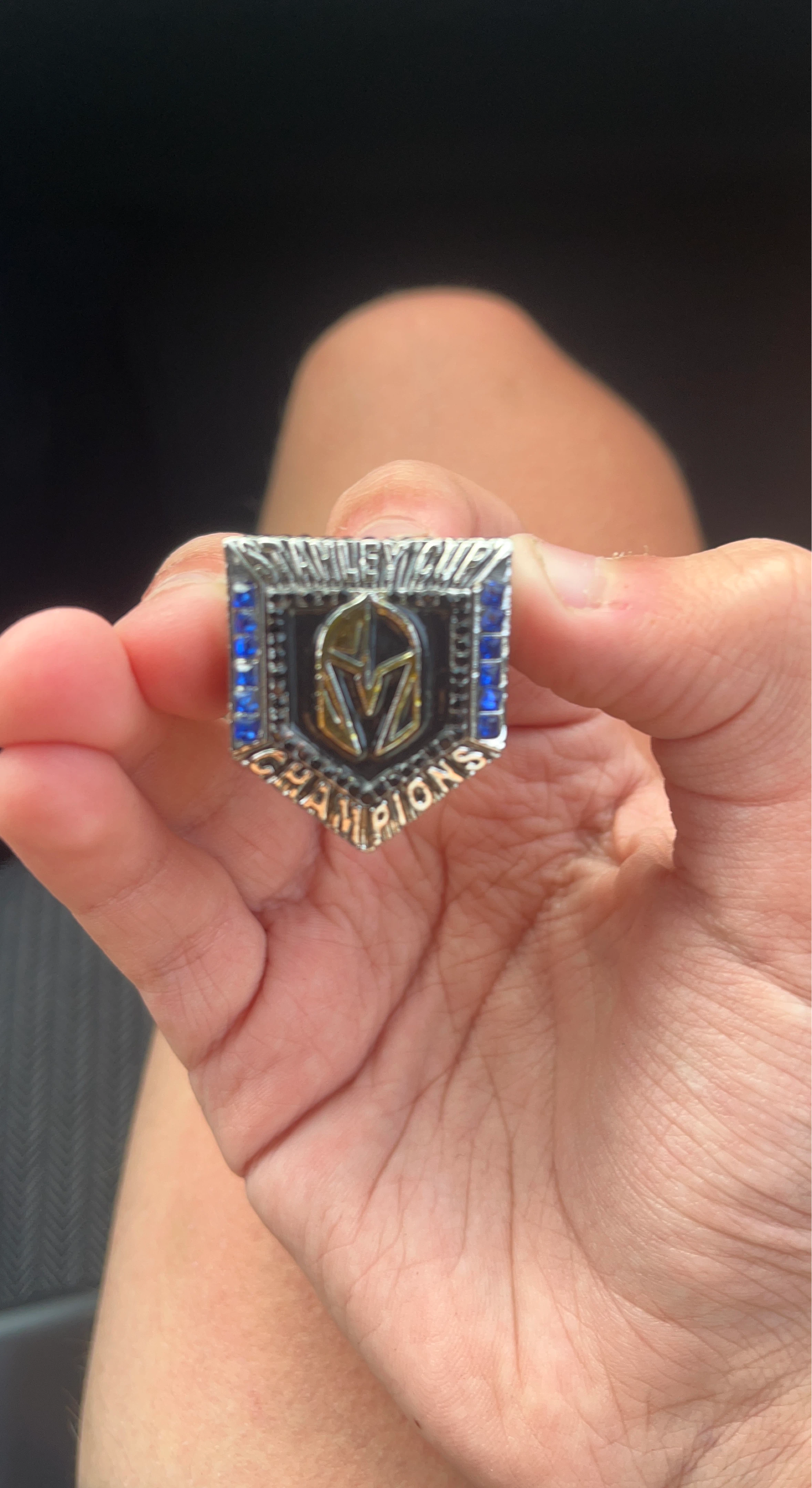 Vegas Golden Knights Stanley Cup Champions Ring Replica