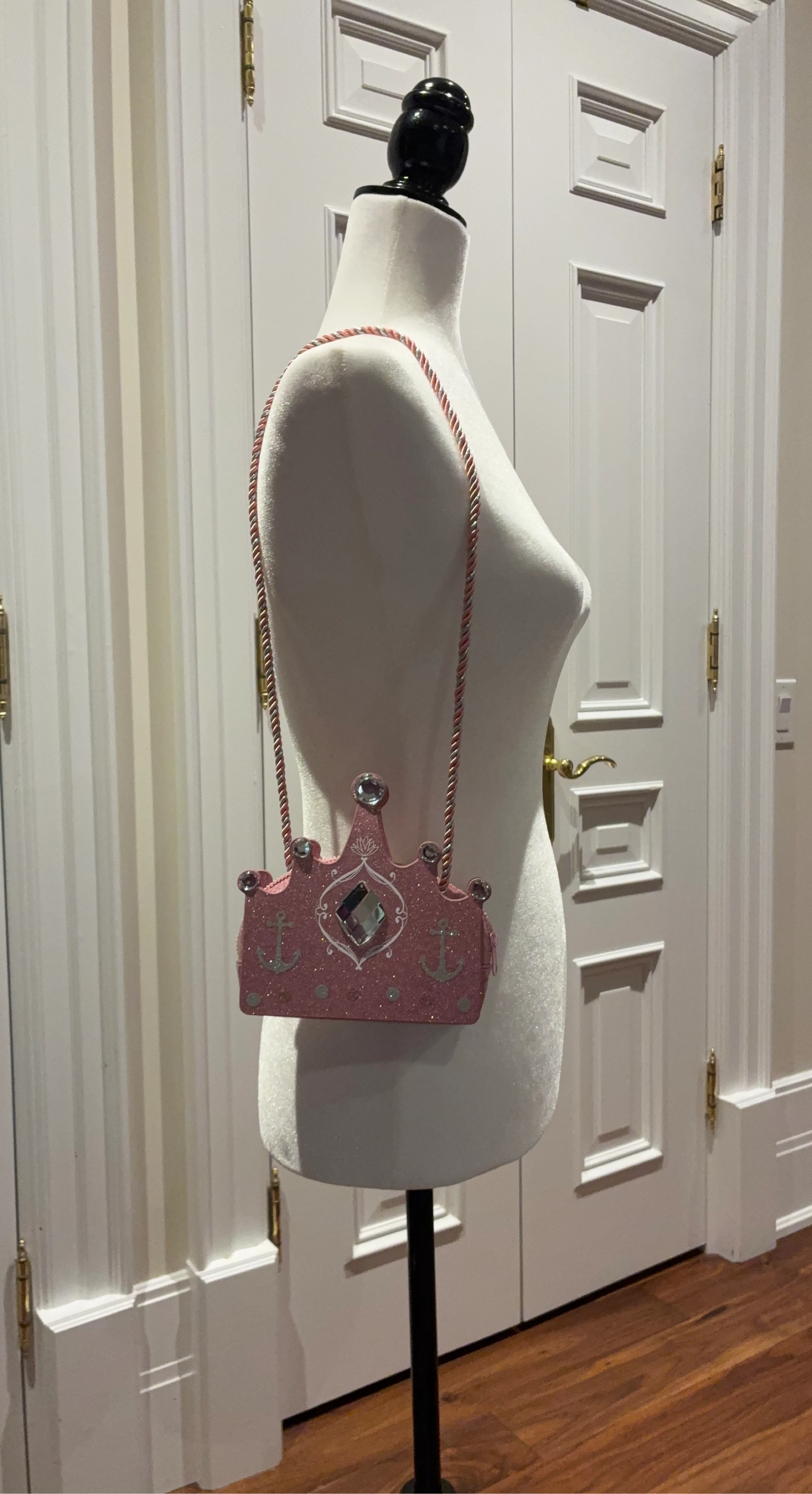 Pink Crown Purse