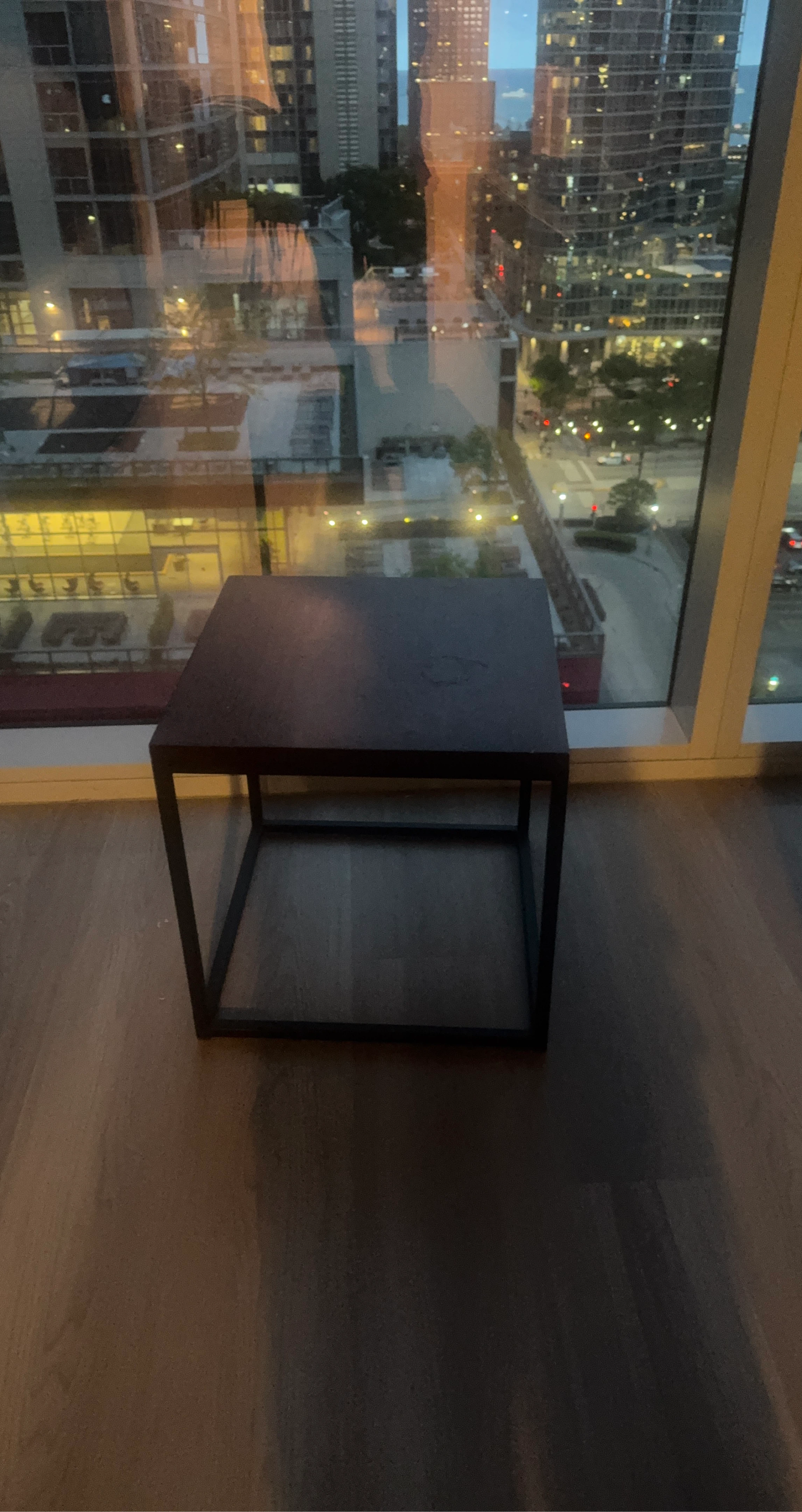 Modern Cube Side Table