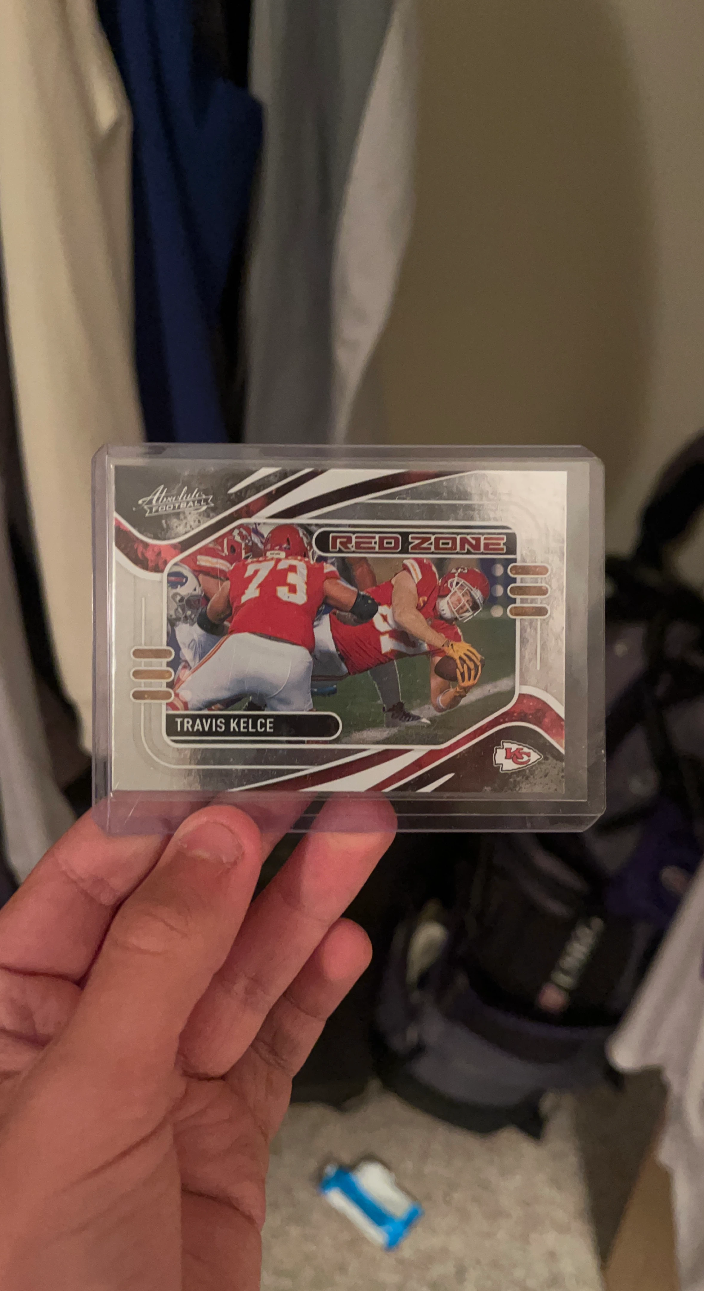 Absolute Football Travis Kelce Red Zone Card