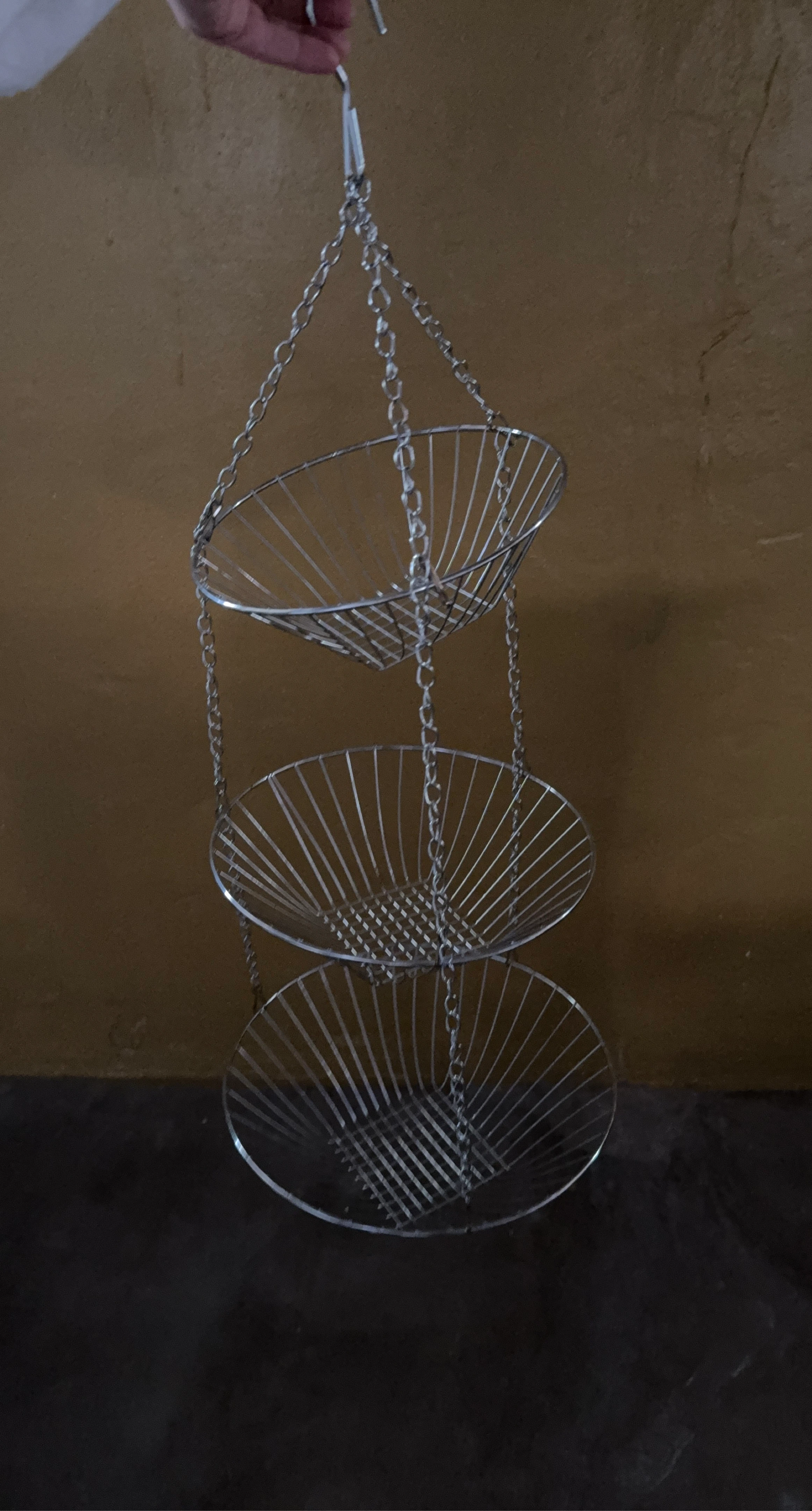 3-Tier Hanging Wire Basket