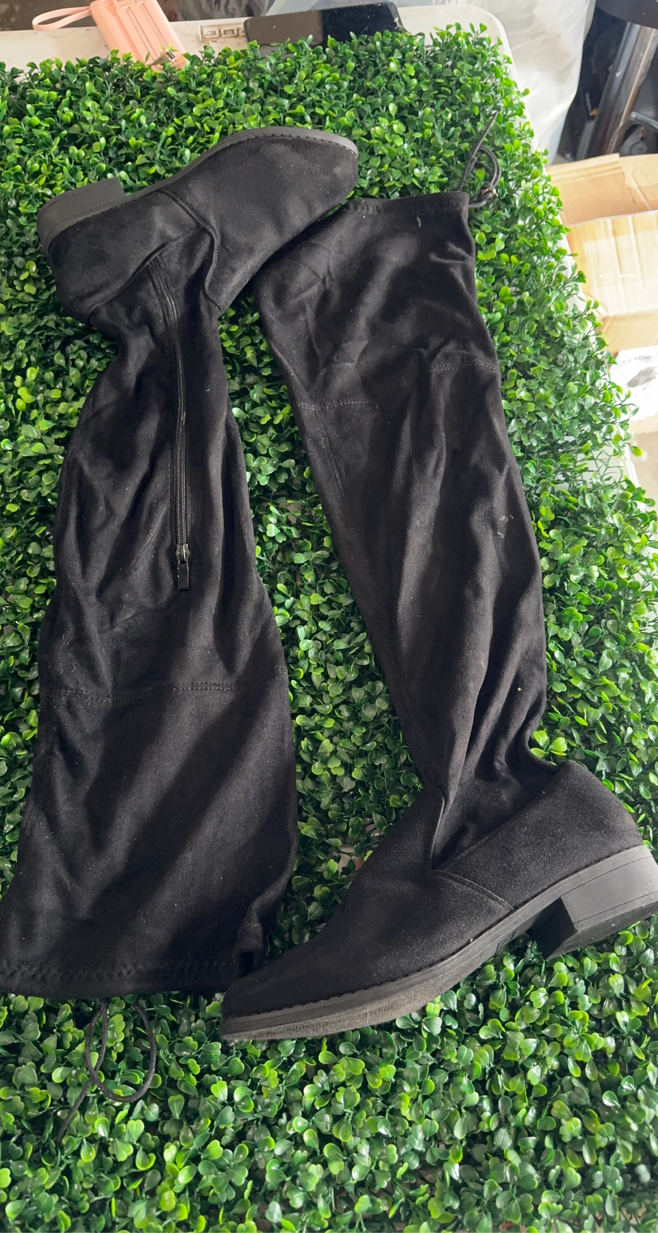 Black Over-the-Knee Boots