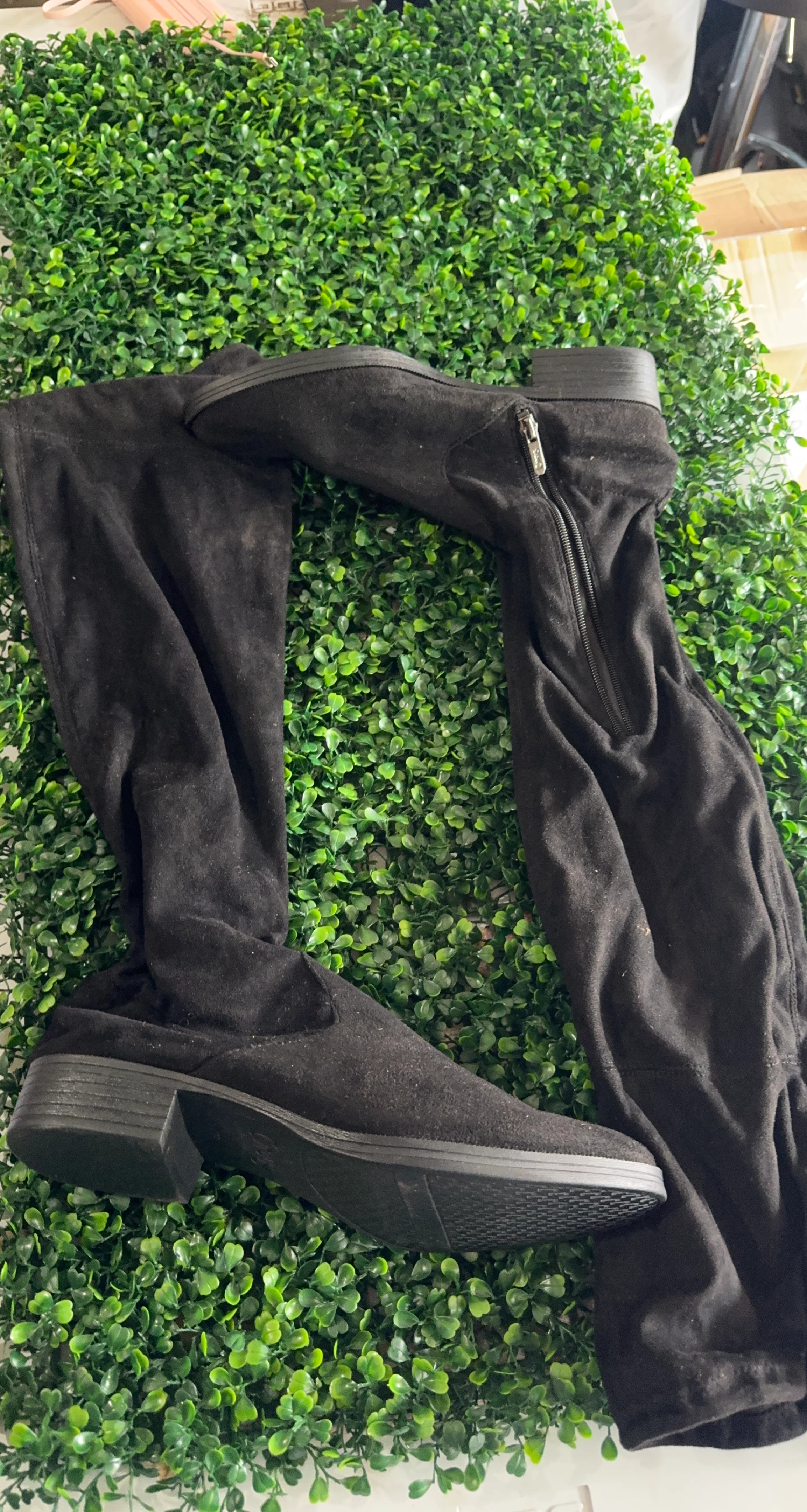 Black Over-the-Knee Boots