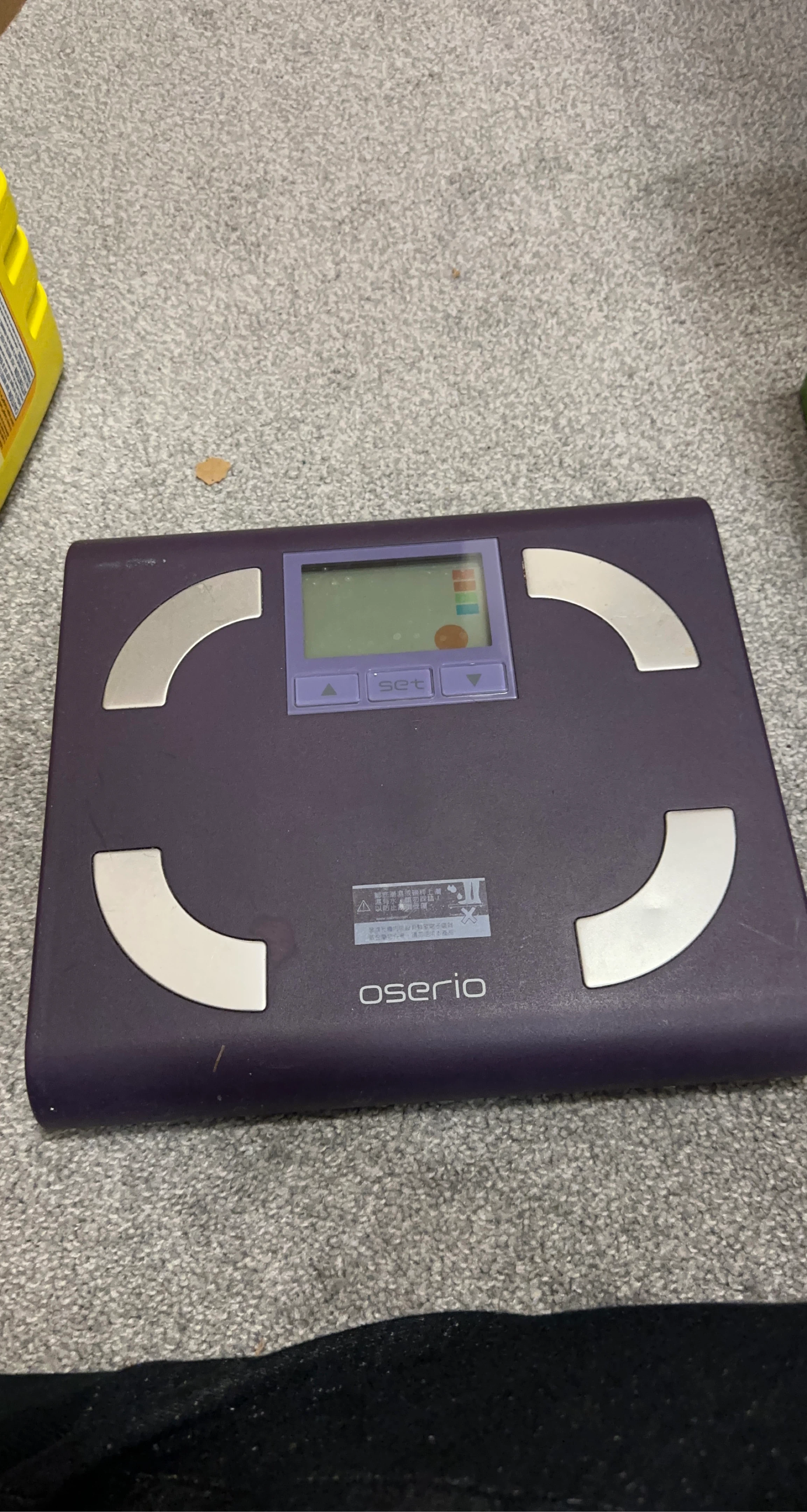 Oserio Personal Scale
