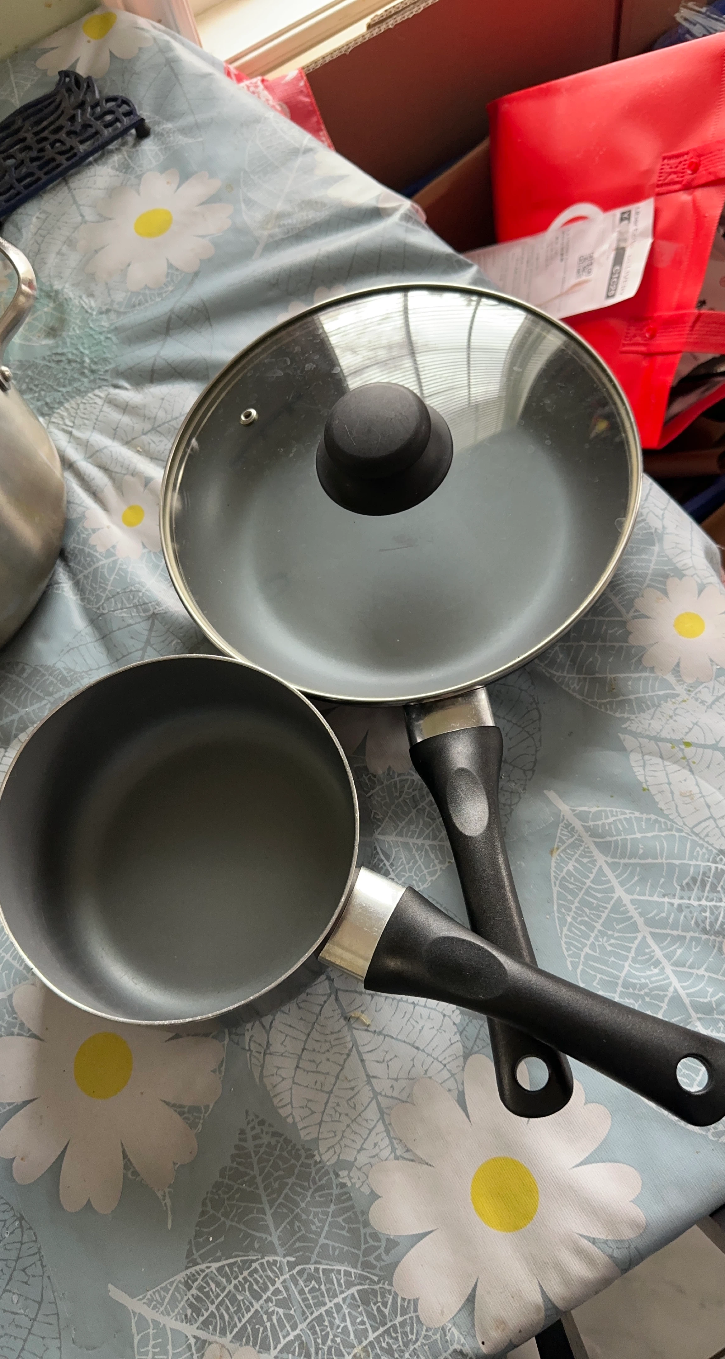 Saucepan and Frying Pan Set