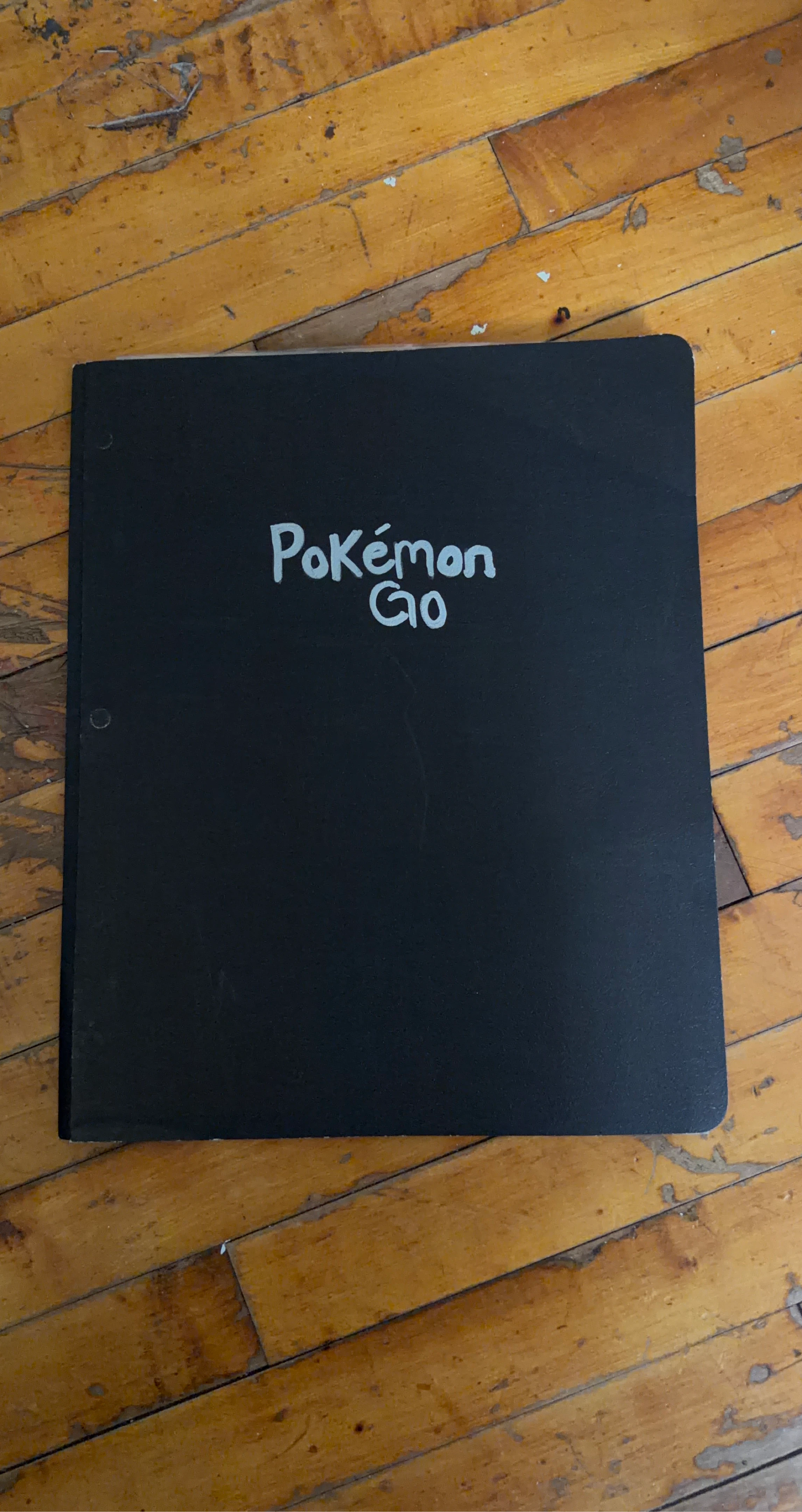 Pokémon Trading Cards in Binder