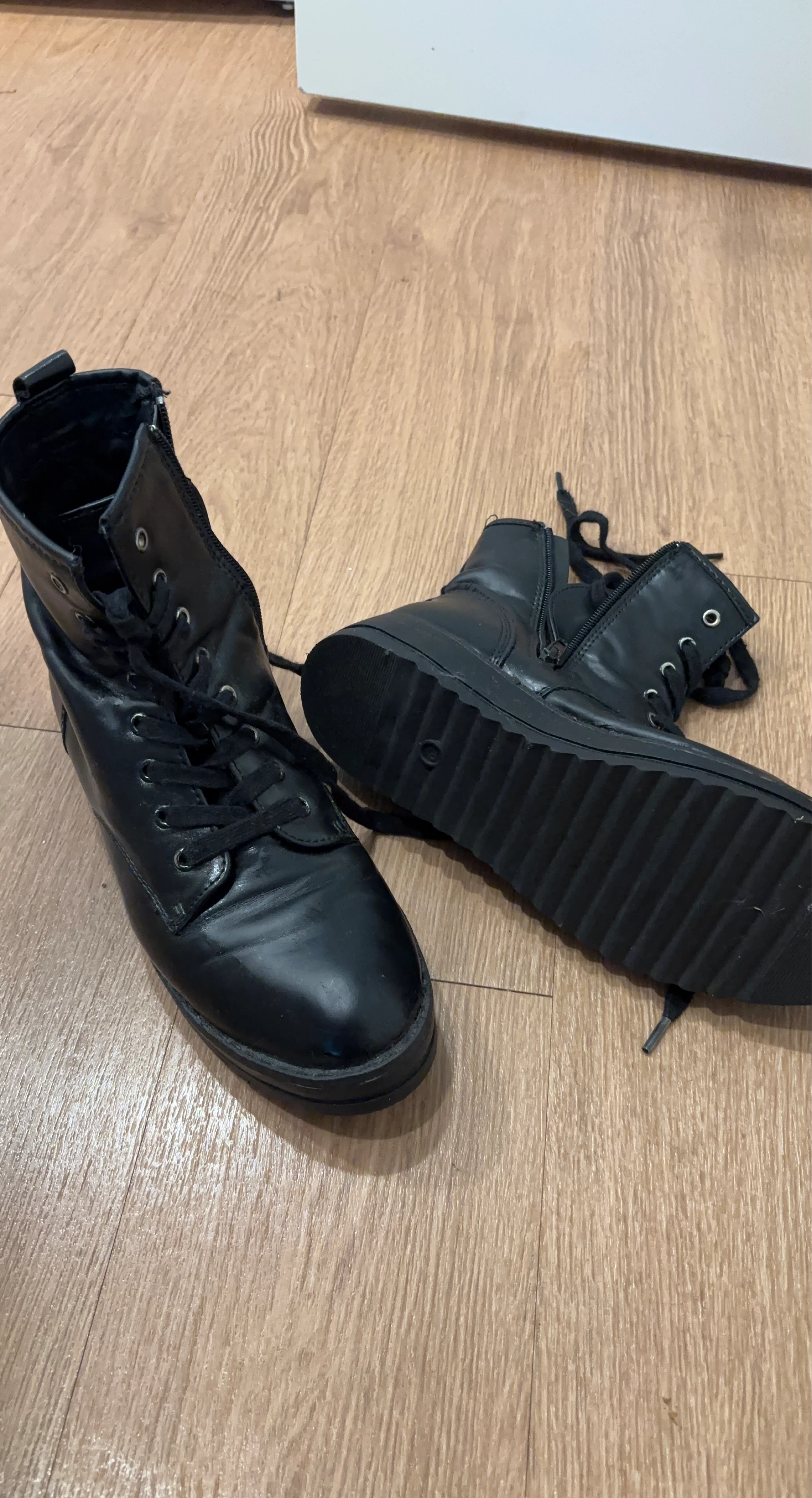 Black Combat Boots