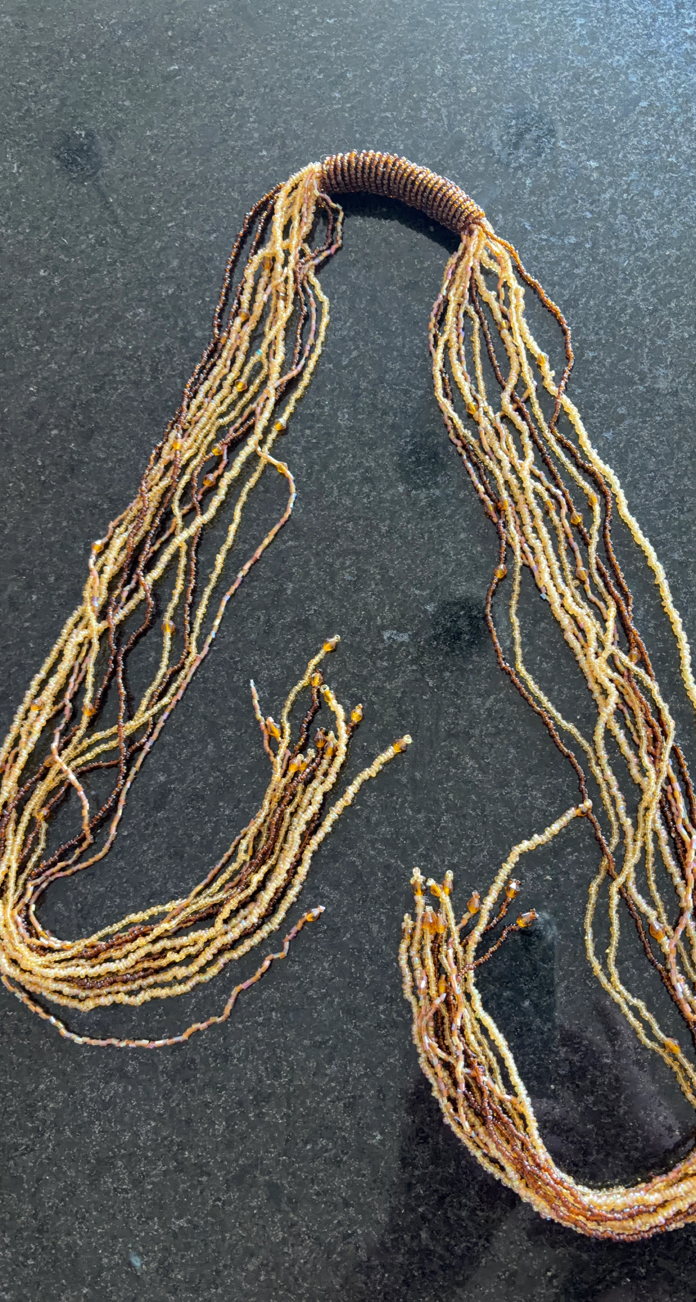 Multi-strand Beaded Necklace
