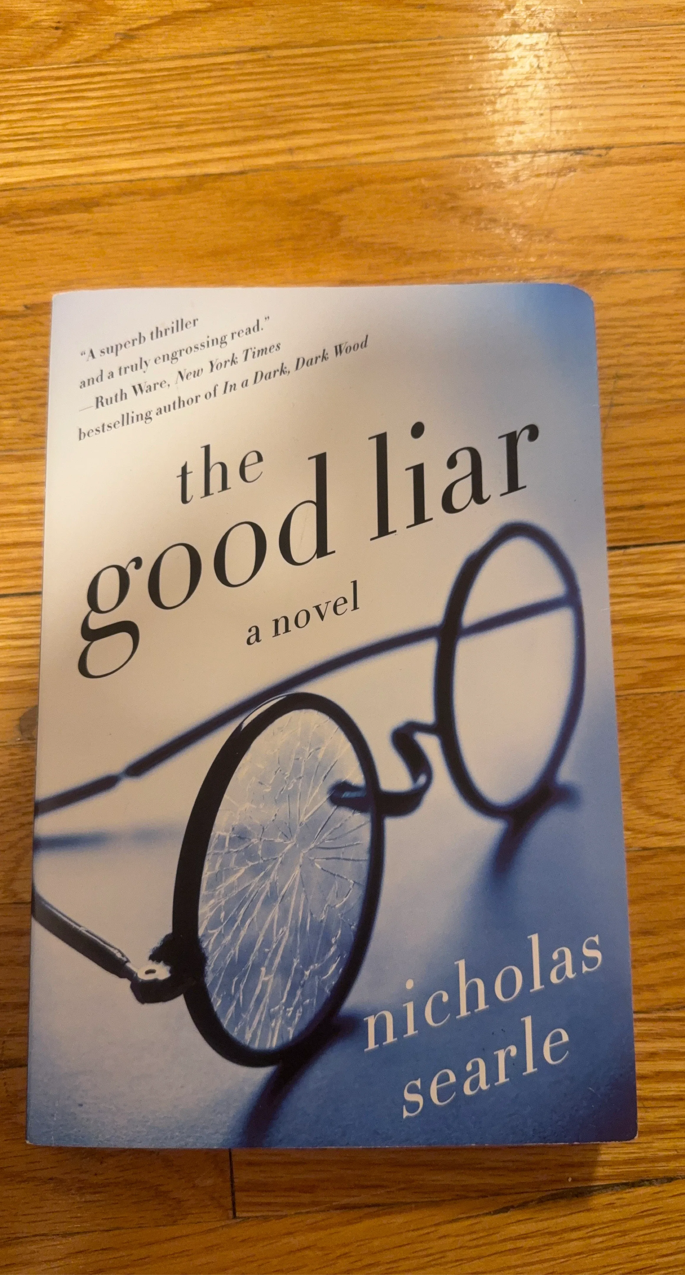 The Good Liar Novel by Nicholas Searle