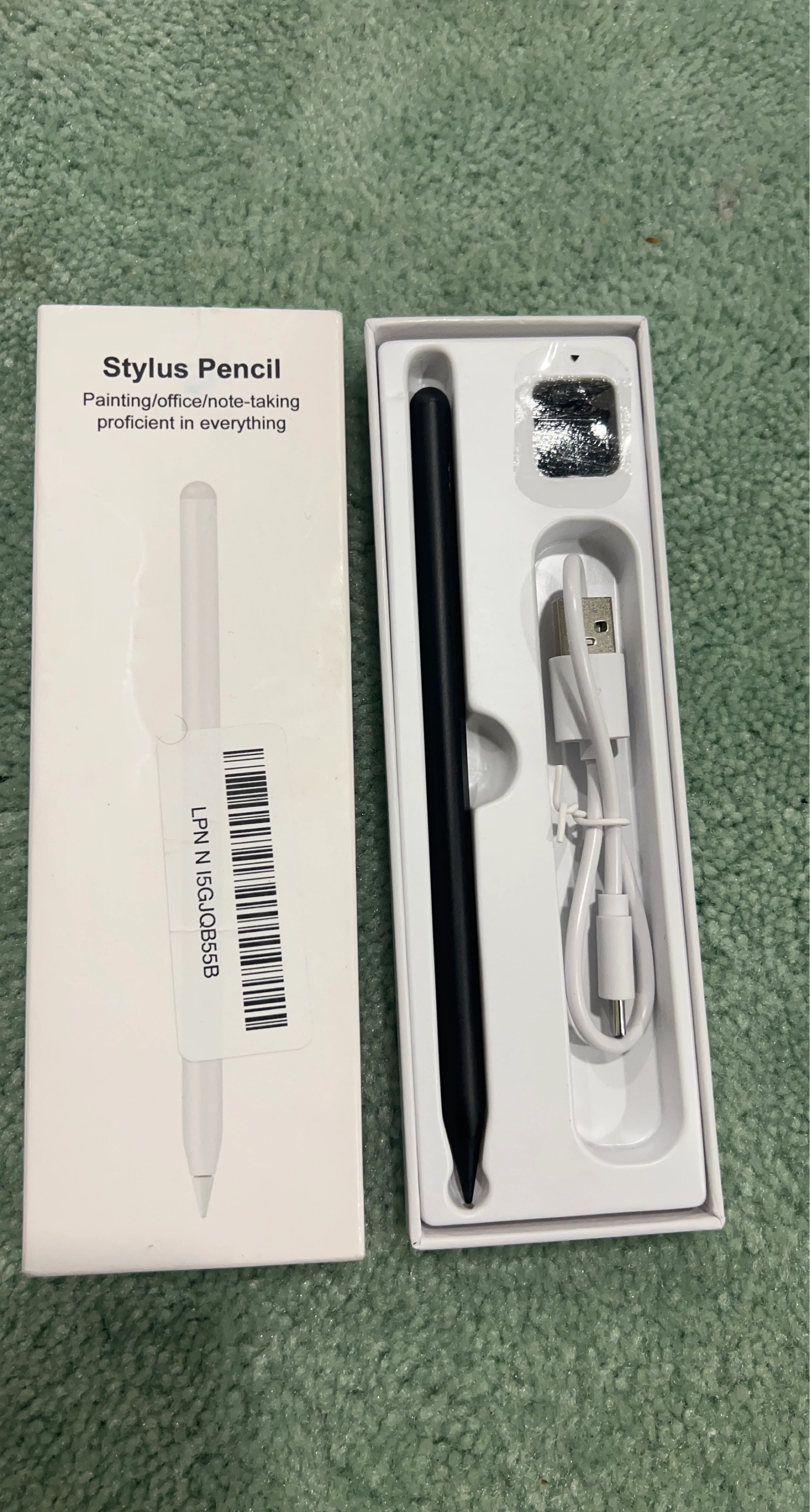 Stylus Pencil with USB Charging Cable