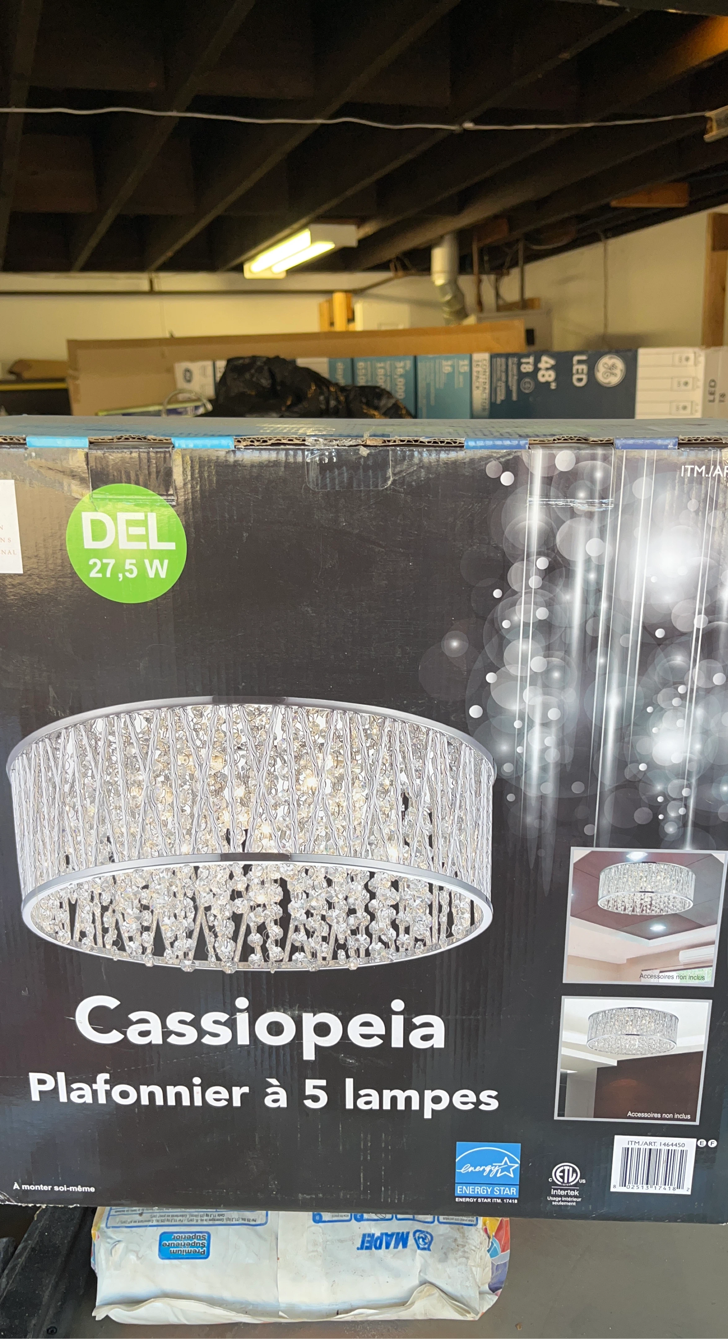 DEL Cassiopeia 5-Light Chandelier