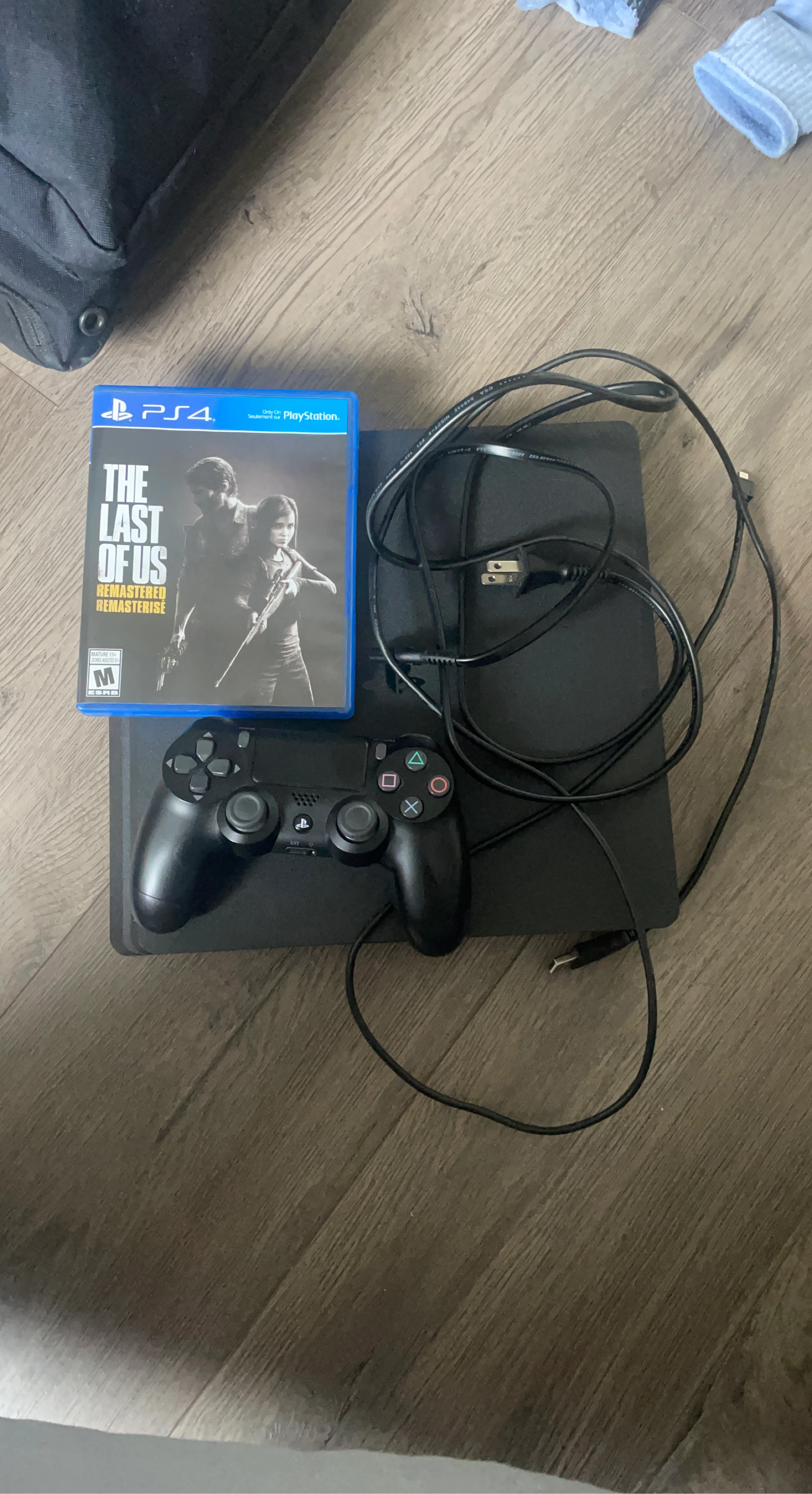 PlayStation 4 Console with The Last of Us Remastered