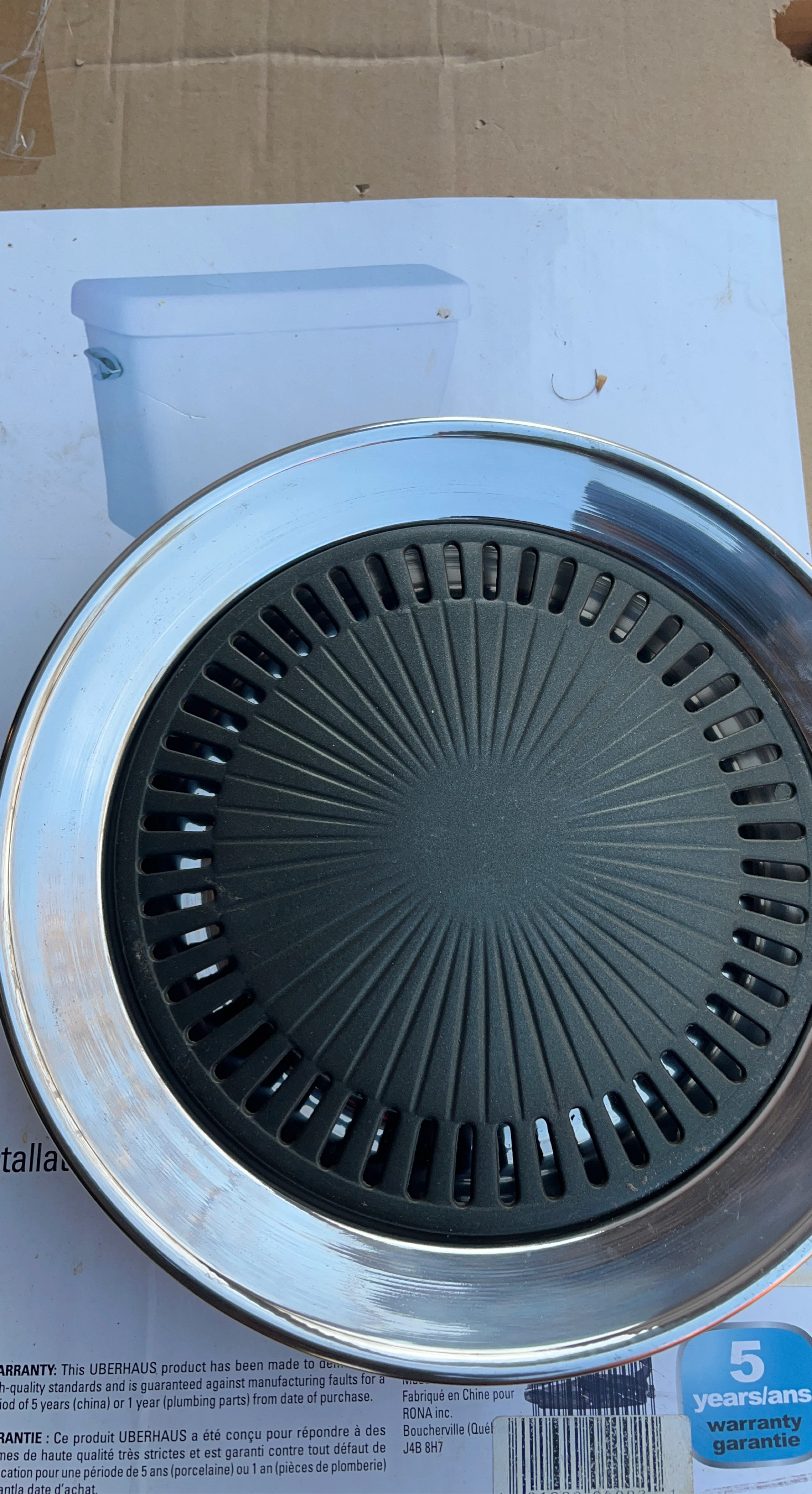 UBERHAUS BBQ Grill Plate
