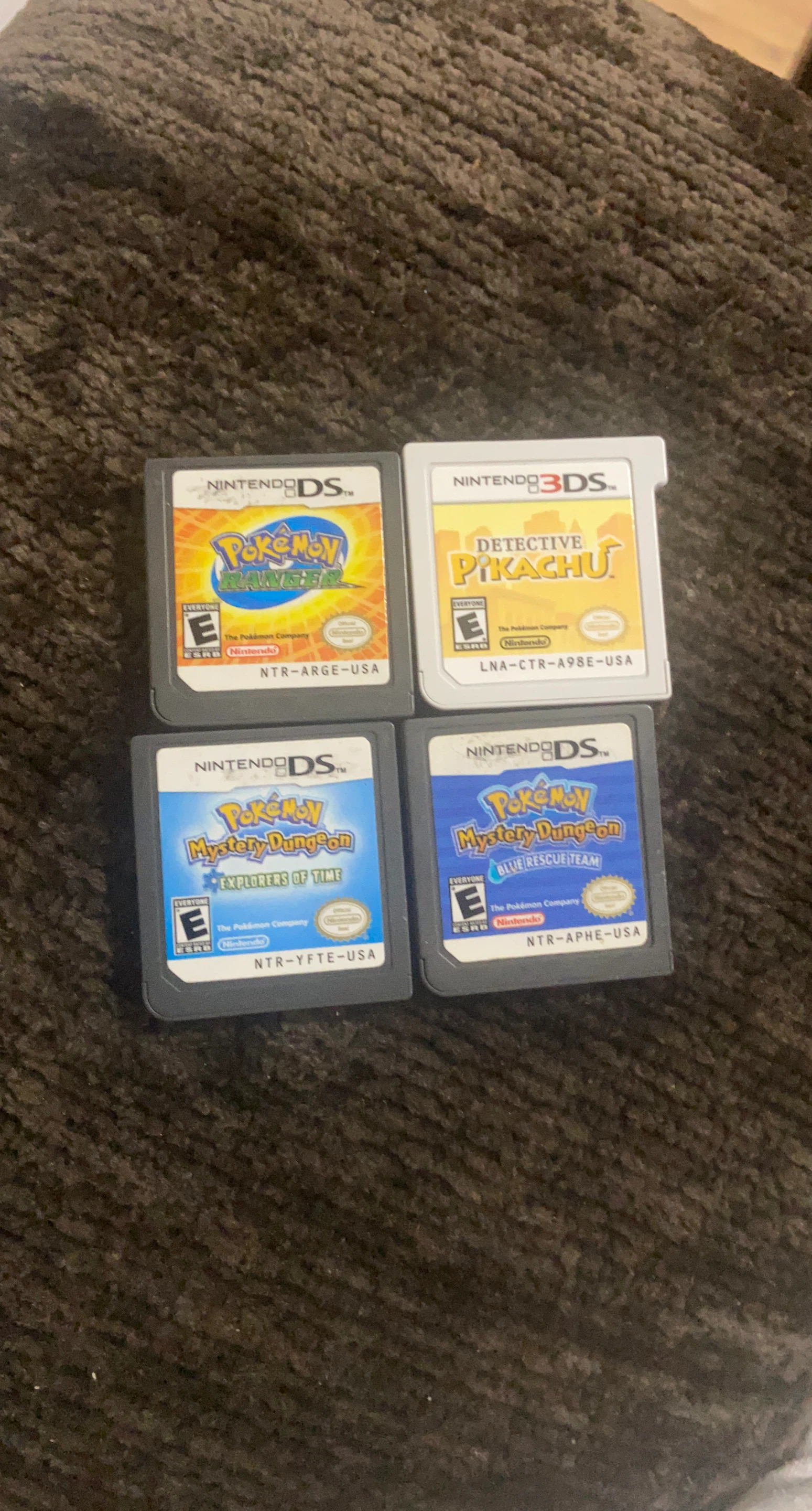 Nintendo DS/3DS Pokemon Games Lot