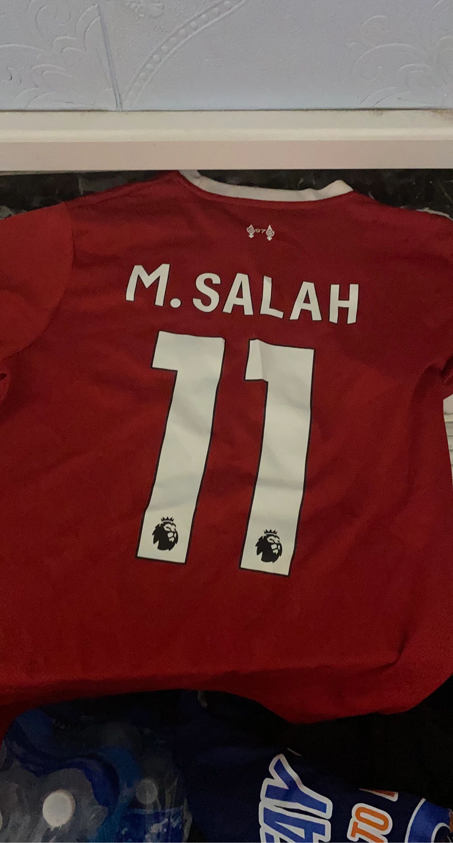 M. Salah 11 Liverpool Soccer Jersey