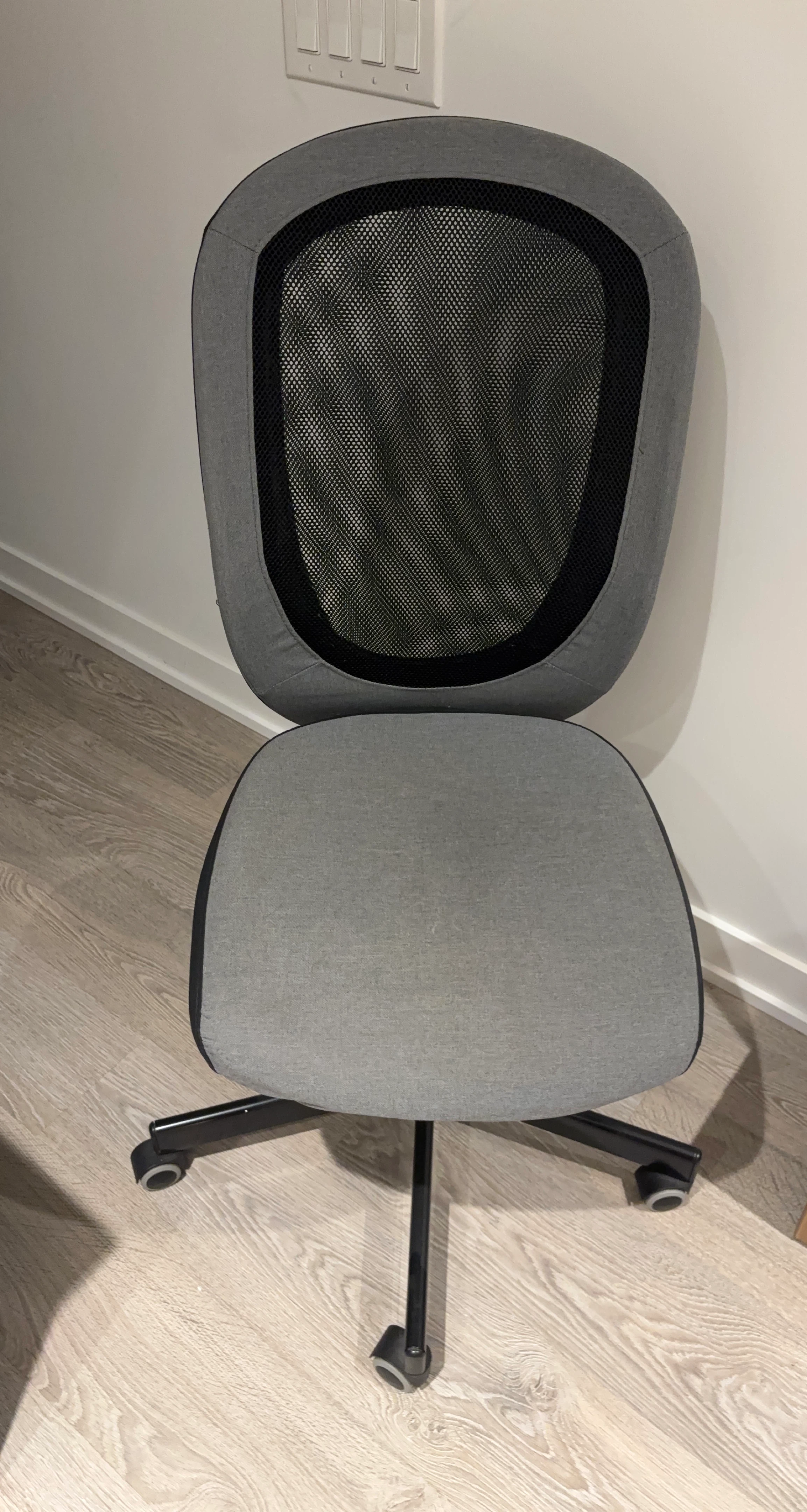 Grey Mesh Back Office Chair ikea Flintan