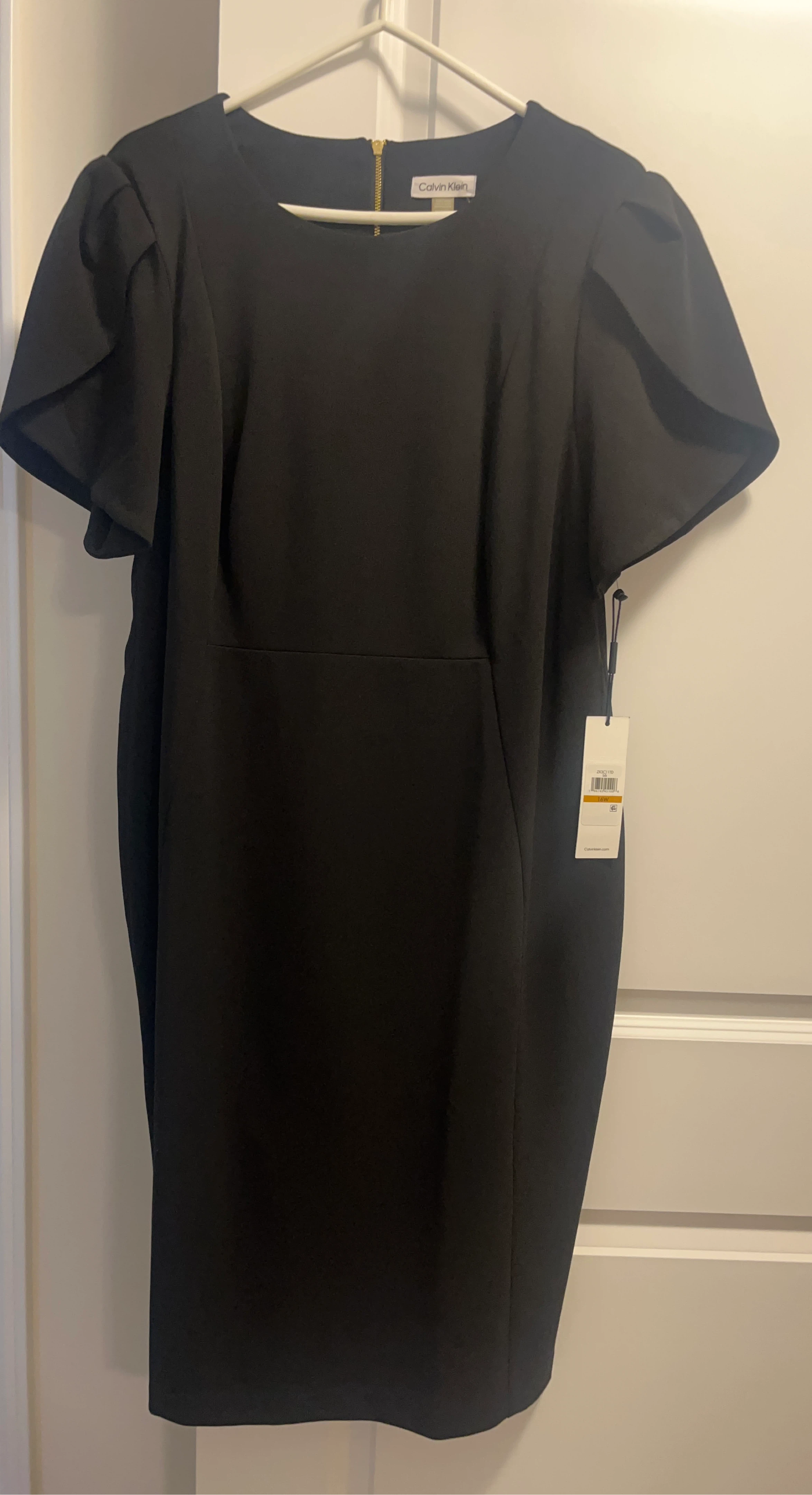 Calvin Klein Black Dress 16W