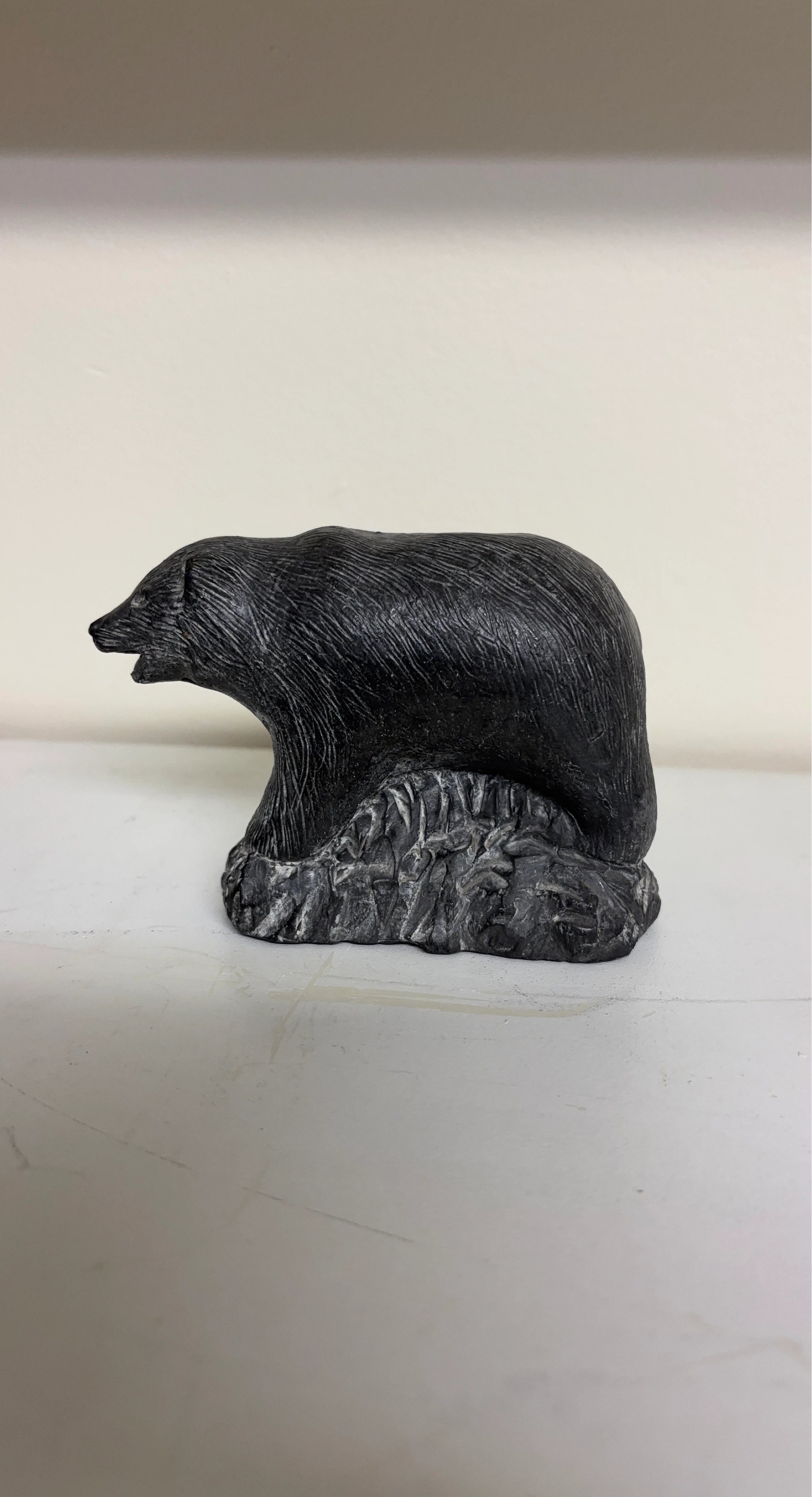 The Wolf Sculptures Bear Figurine - Hand Made in Canada
