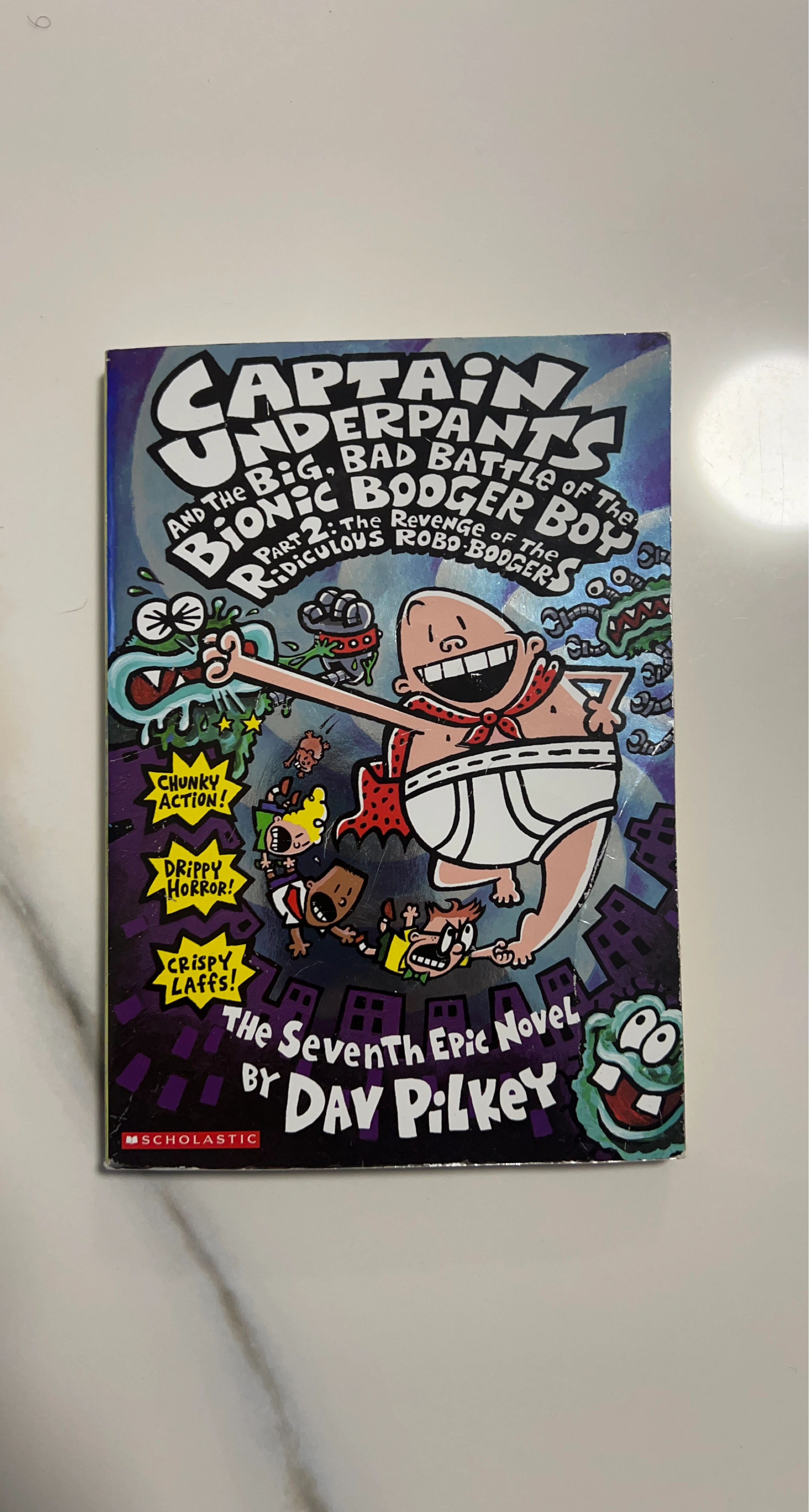 Captain Underpants and the Bionic Booger Boy