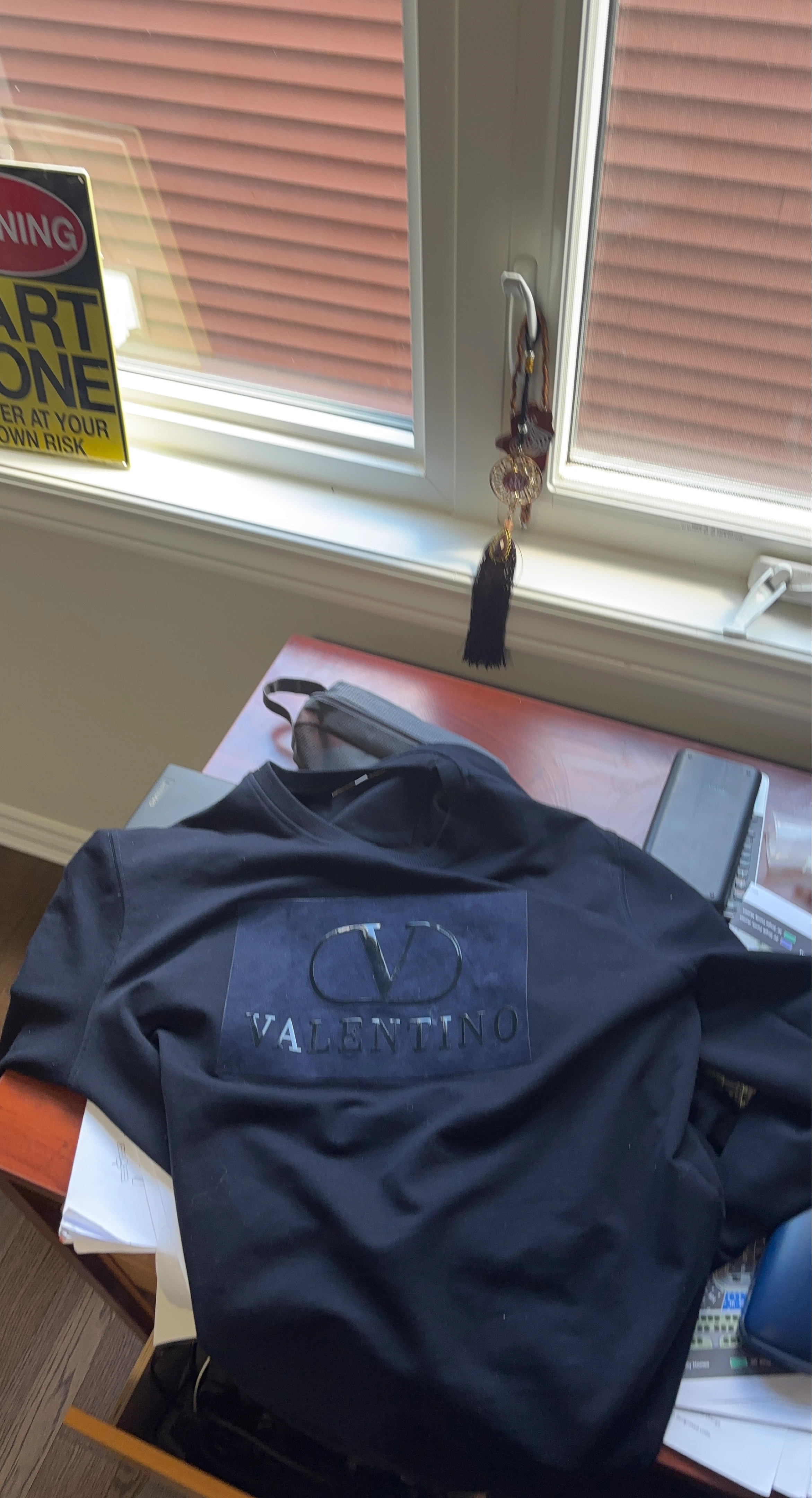 Valentino Crewneck Sweatshirt - Black - XXL