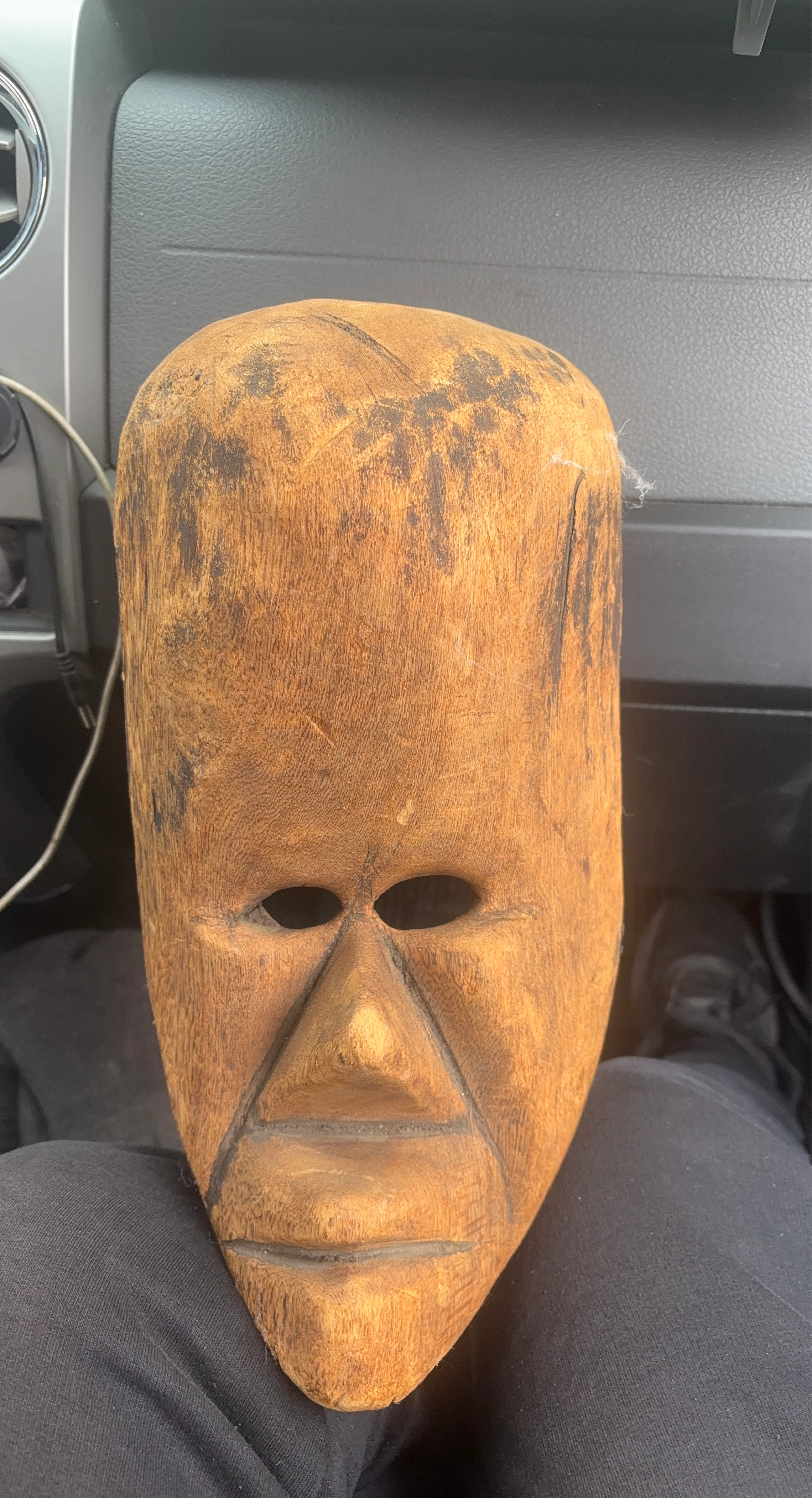 Carved Wooden Mask