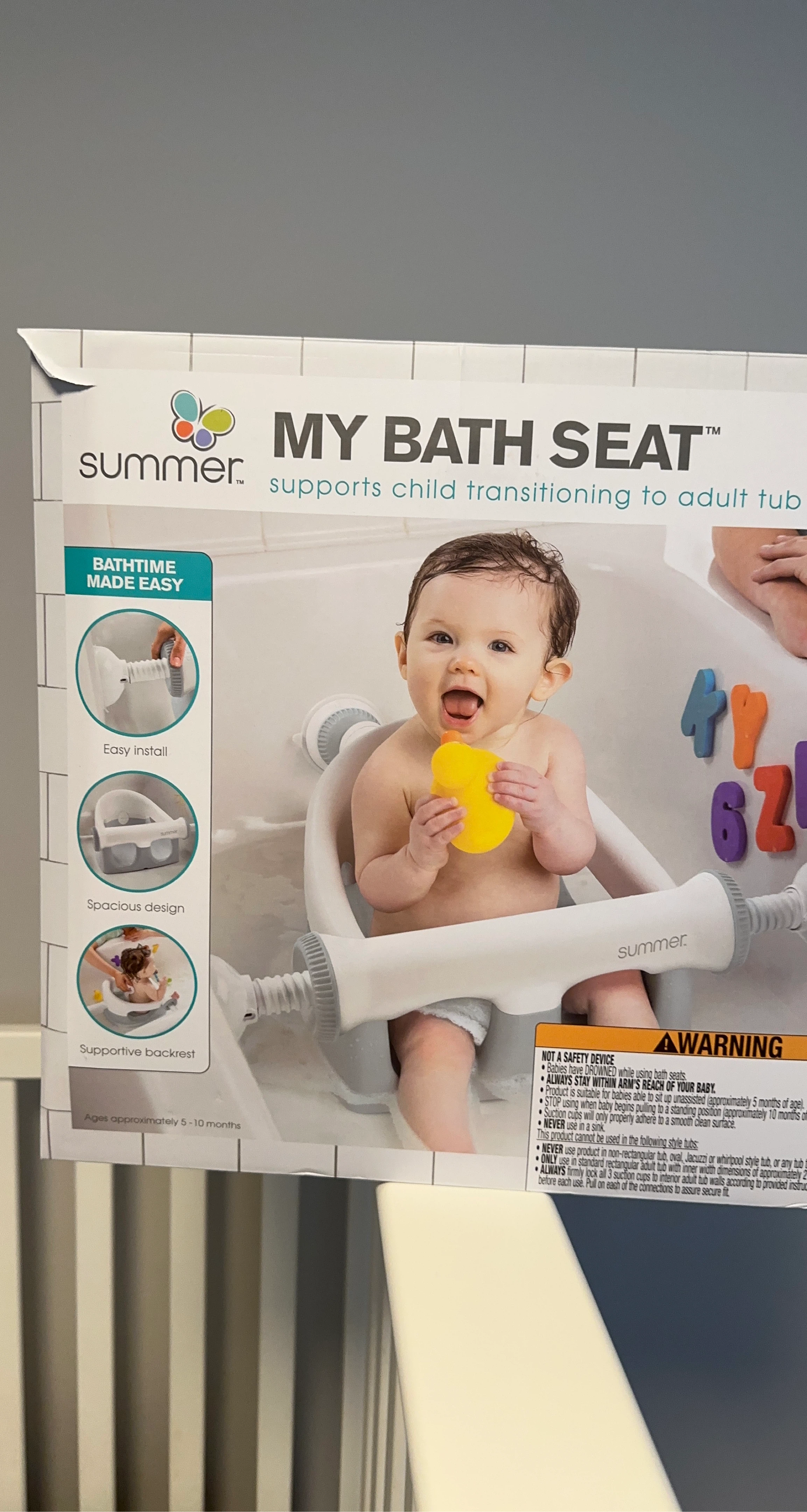 Summer My Bath Seat Baby Bath Seat