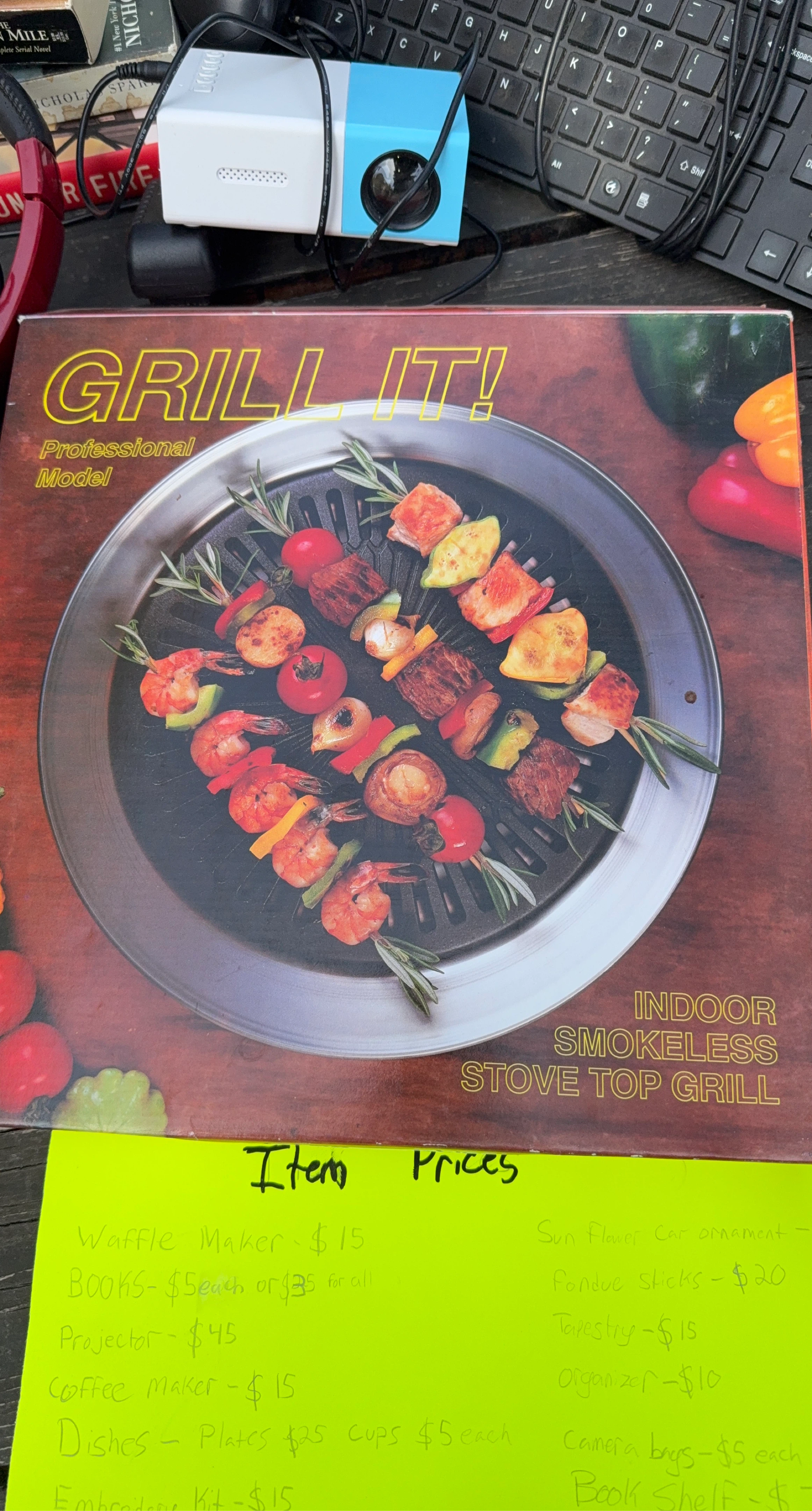 Grill It! Indoor Smokeless Stove Top Grill